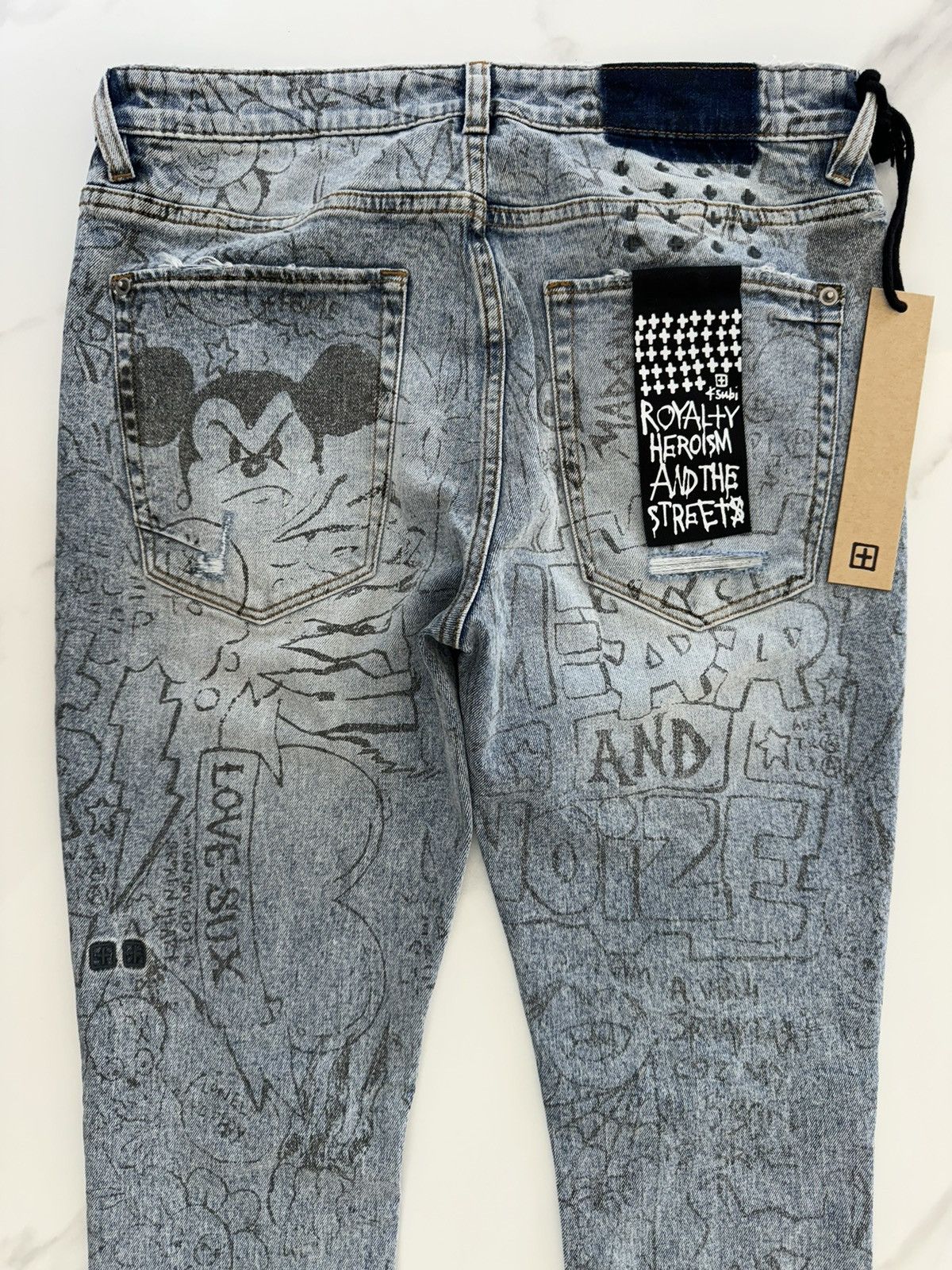 Ksubi Van Winkle Bunker Blue Noize Size US 32 / EU 48 - 2 Thumbnail
