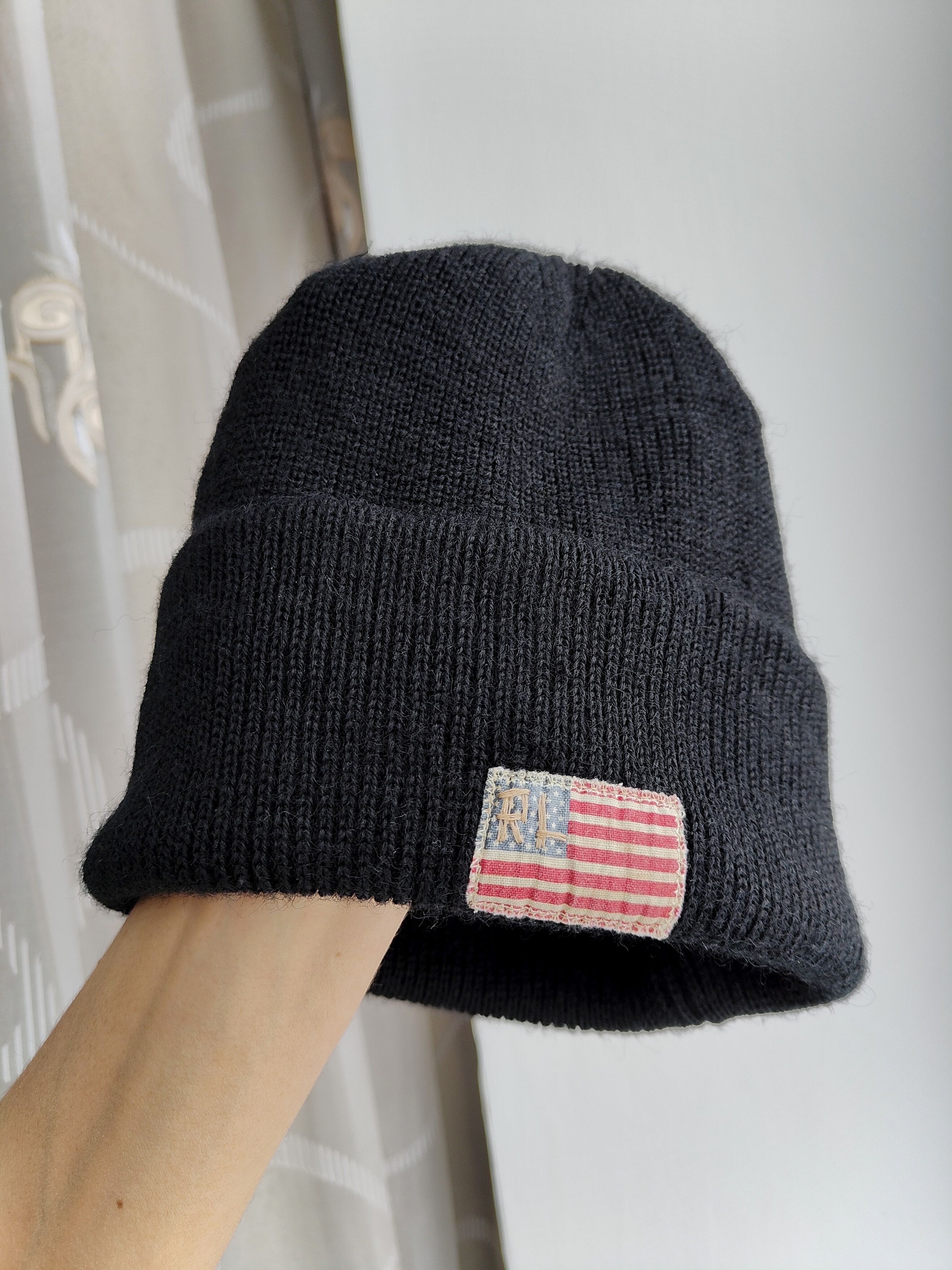 Ralph Lauren Vintage Polo Ralph Lauren Wool Beanie Hat Polo Jeans RL USA Size ONE SIZE - 1 Thumbnail