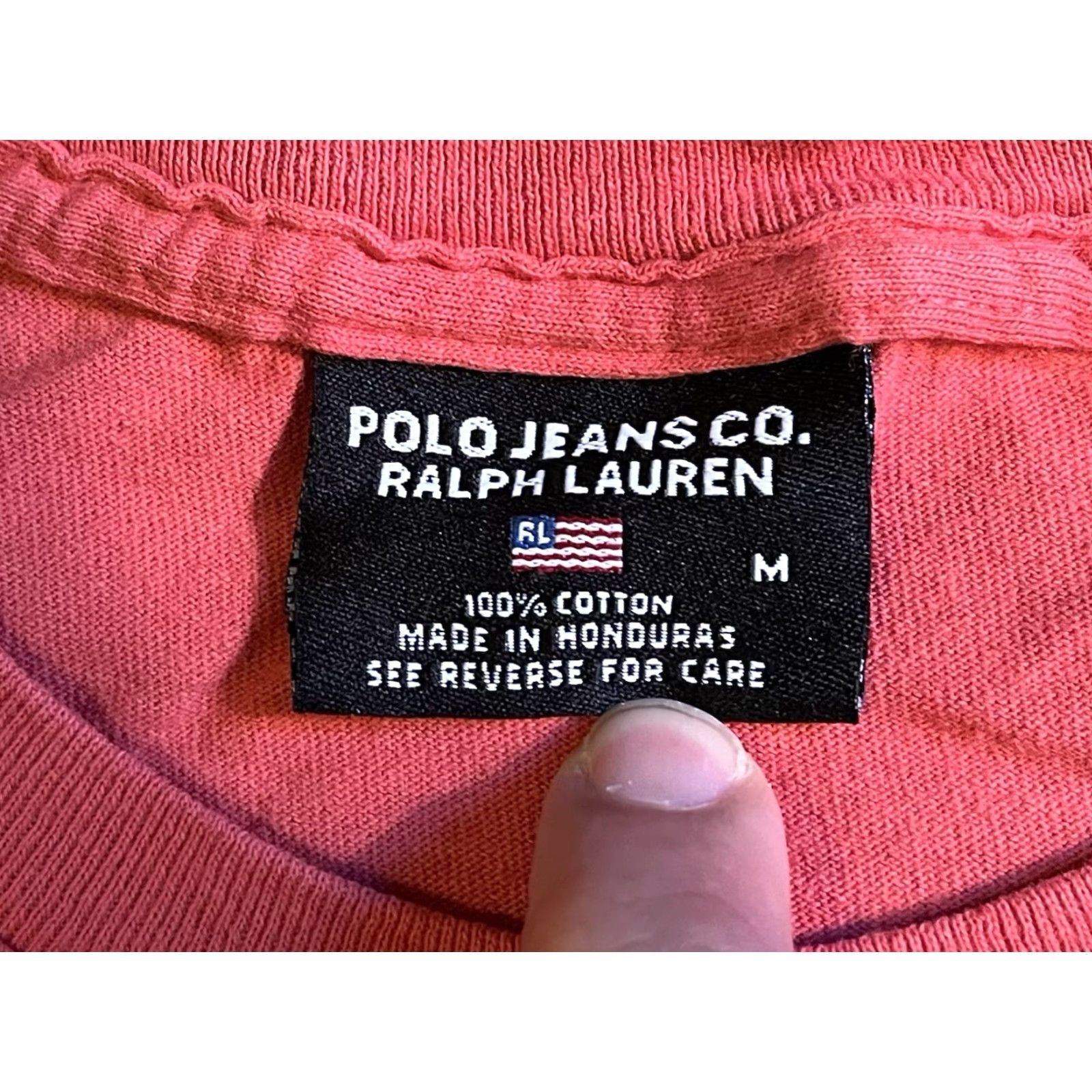 Polo Ralph Lauren VINTAGE Polo Ralph Lauren Polo Jeans Co Mountain Shirt Men’s M Red Logo Crew Neck Short Sleeve T-Shirt 2000s Mens Size US M / EU 48-50 / 2 - 4 Thumbnail