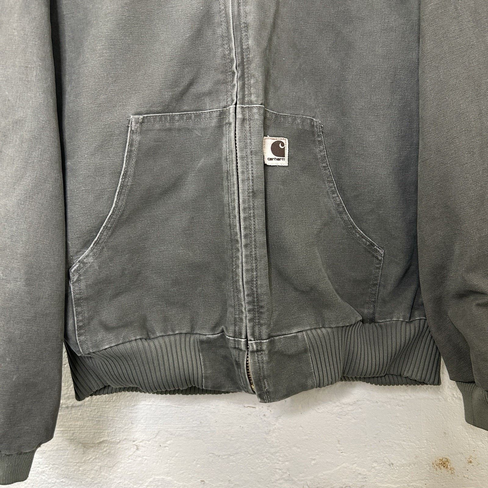 Carhartt Vintage Carhartt Quilted Hooded Active Jacket “Sage” J142 Size US XL / EU 56 / 4 - 4 Thumbnail