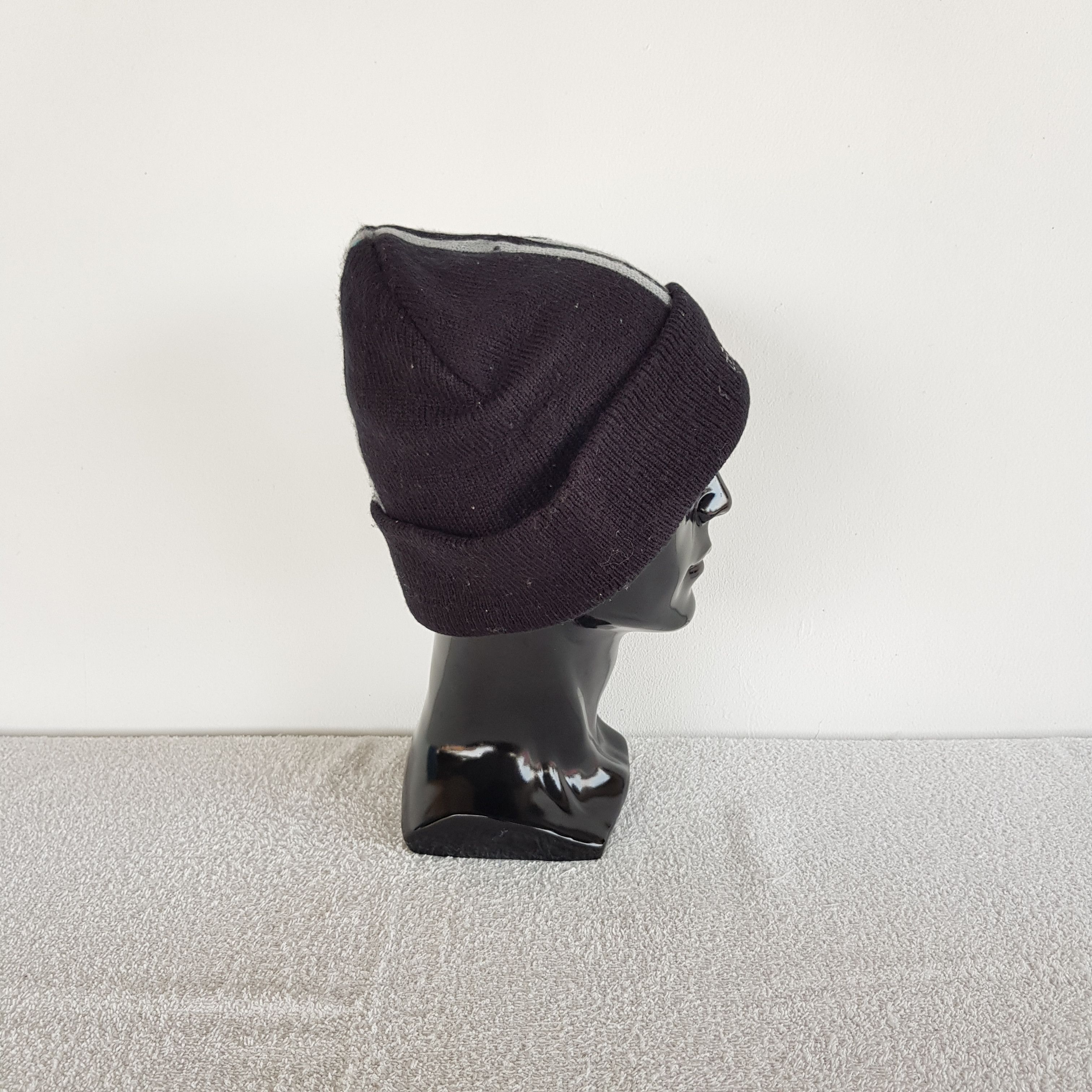 Adidas Vintage Adidas Beanie 90s Adidas Sportswear Snow Caps Hats Size ONE SIZE - 3 Thumbnail