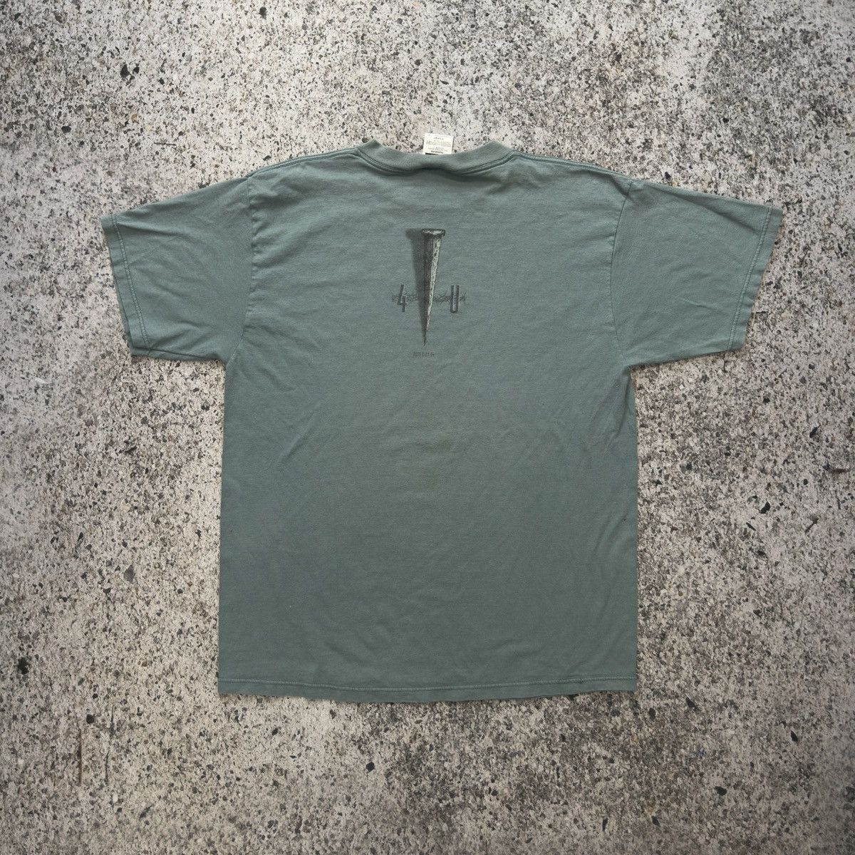 Vintage 90s Faded When Jesus Had A Headache Shirt ERD Grunge Size US XL / EU 56 / 4 - 2 Thumbnail