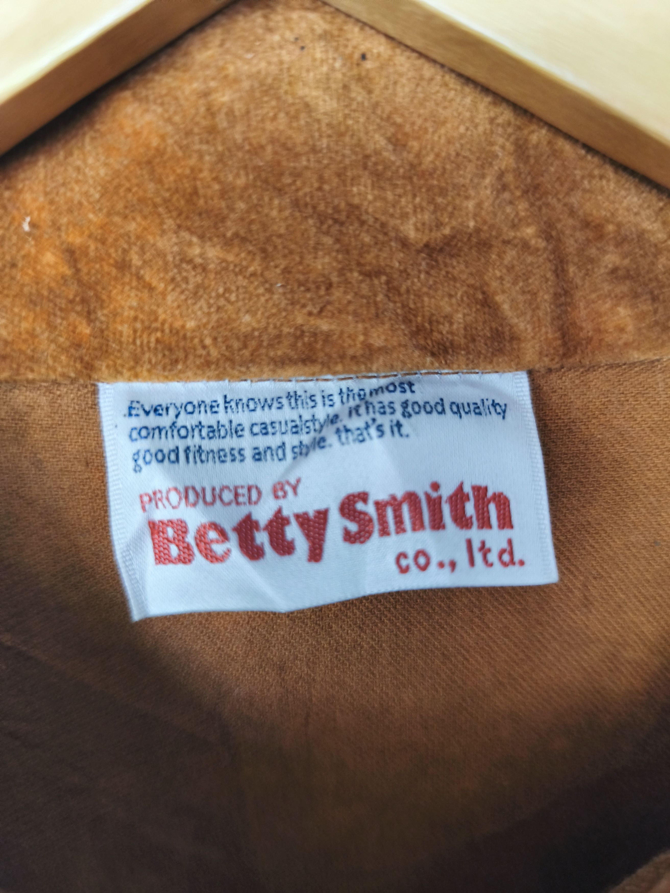 Japanese Brand Betty smith brown velvet chore jacket Size US M / EU 48-50 / 2 - 8 Thumbnail