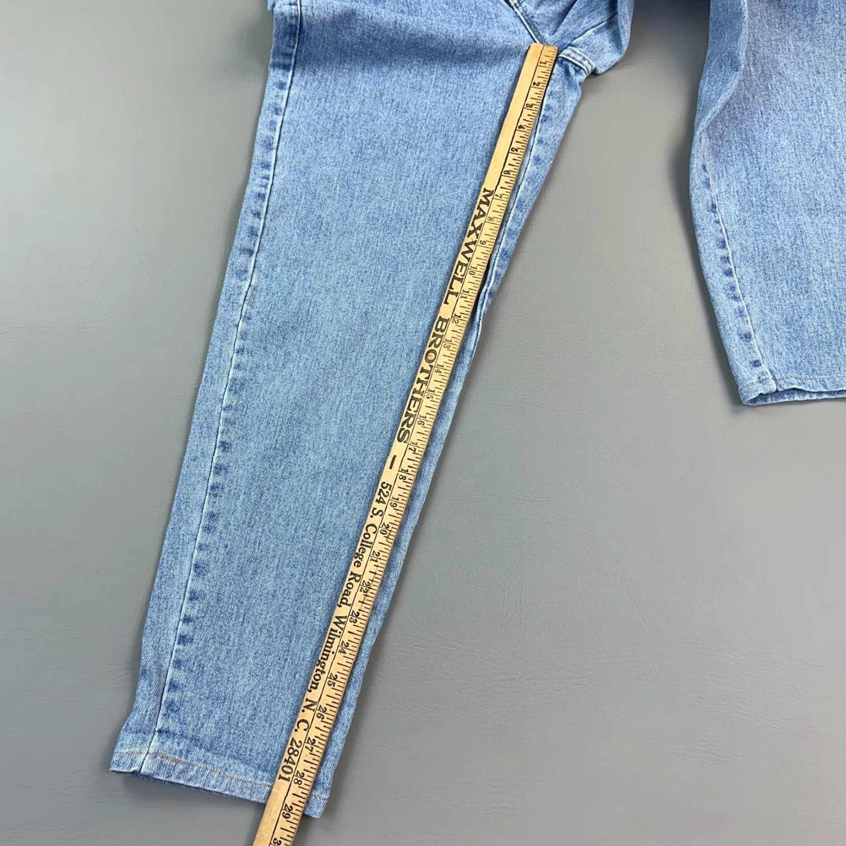 Vintage Vintage New York & Company Jeans Women's 6 Easy Tall Light Wash High Rise Y2K Jeans Mens? Size 28" / US 6 / IT 42 - 2 Thumbnail