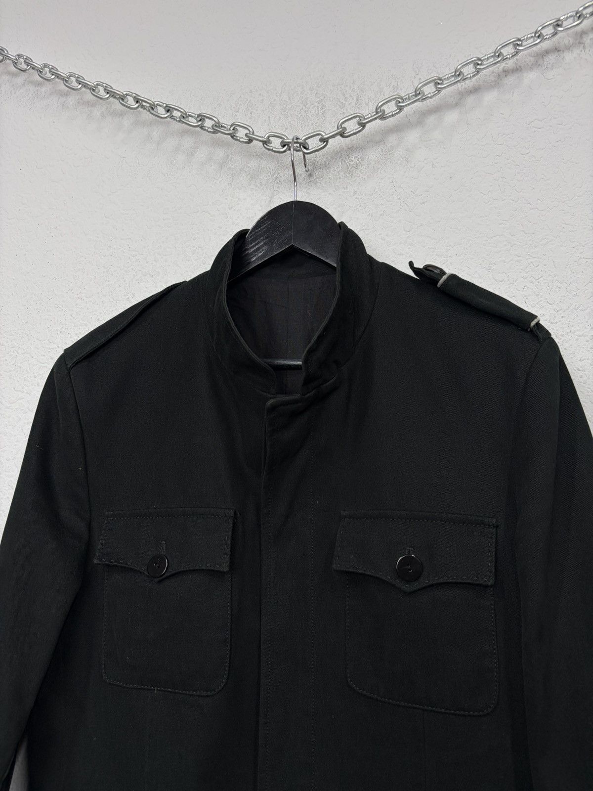 Andrew Mackenzie Andrew Mackenzie Napoleon Jacket Black Military Field Coat Size US M / EU 48-50 / 2 - 9 Thumbnail