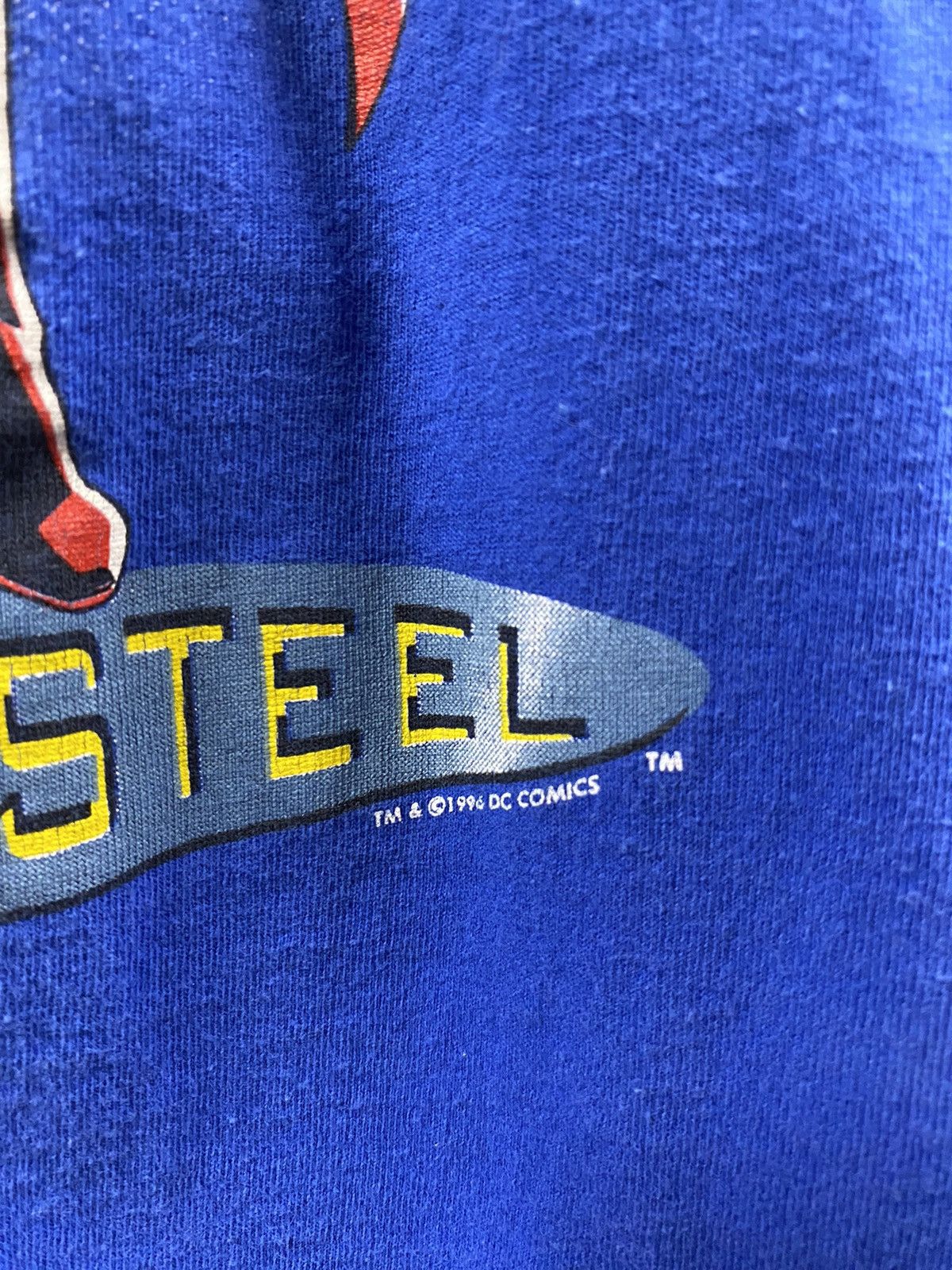 Vintage Vintage 90’s Superman DC Comics tee Shirt Large Size US L / EU 52-54 / 3 - 4 Thumbnail