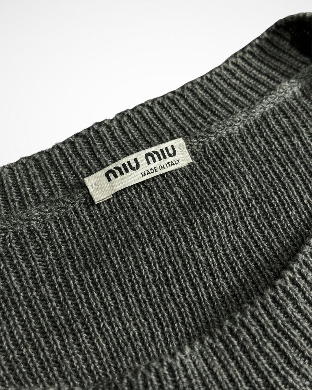 Miu Miu FW06 Balloon Sleeves Mohair Knit Sweater Size M / US 6-8 / IT 42-44 - 3 Thumbnail