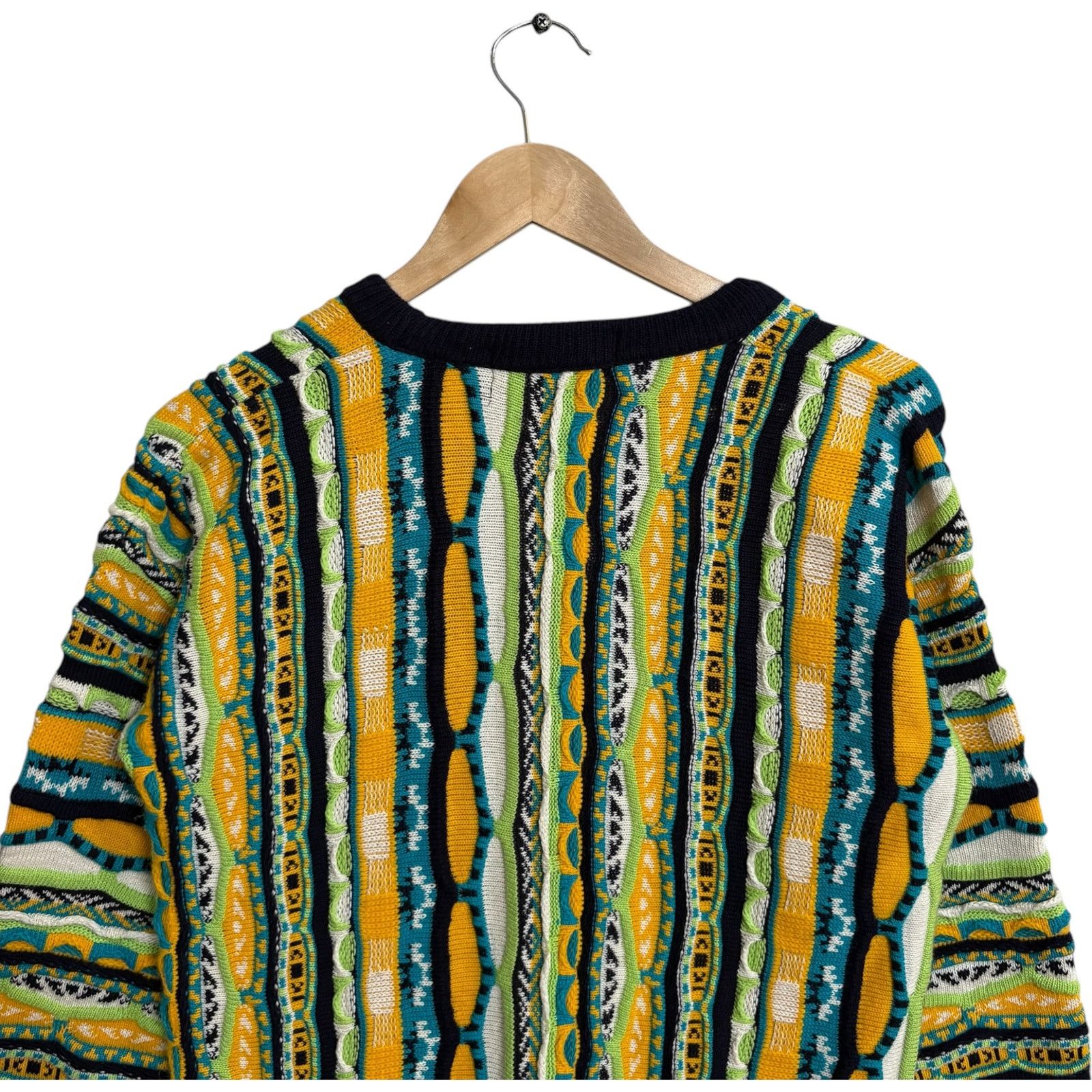 Vintage Vintage Le BOSS 3D Knit Textured Sweater L Size US L / EU 52-54 / 3 - 6 Thumbnail
