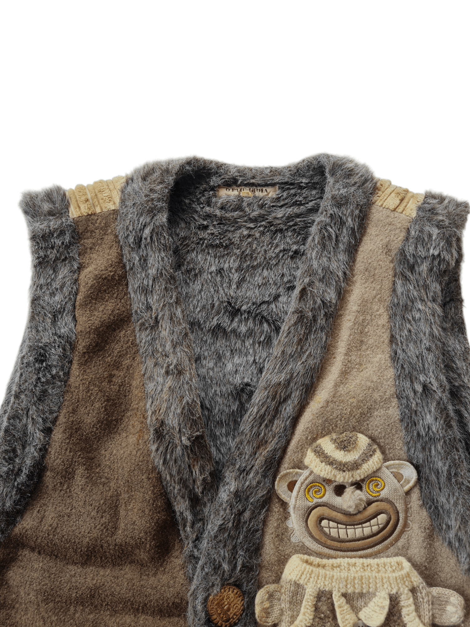 Otto × Vintage Vtg Otto Gioia Vest Fur Size US L / EU 52-54 / 3 - 5 Thumbnail