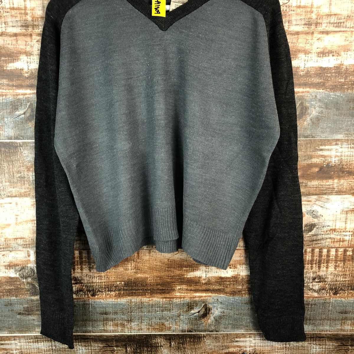 Homespun Knitwear × Japanese Brand Roxy Grey Knitwear sweatshirt #A1809 Size M / US 6-8 / IT 42-44 - 3 Thumbnail