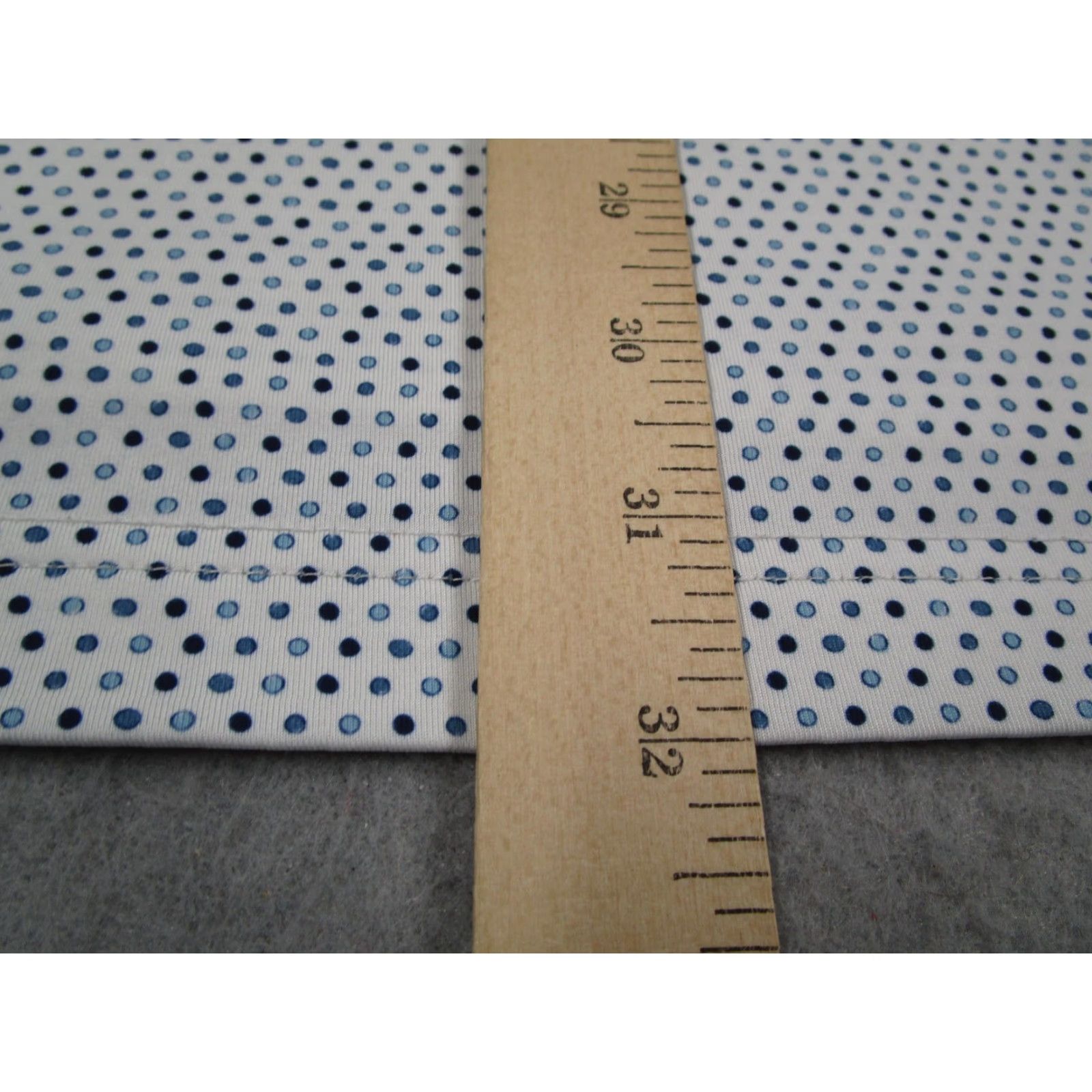 johnnie-O johnnie-O Polo Shirt Mens L White Blue Polka Dot Performance Golf PVGC 1924 Size US L / EU 52-54 / 3 - 7 Thumbnail