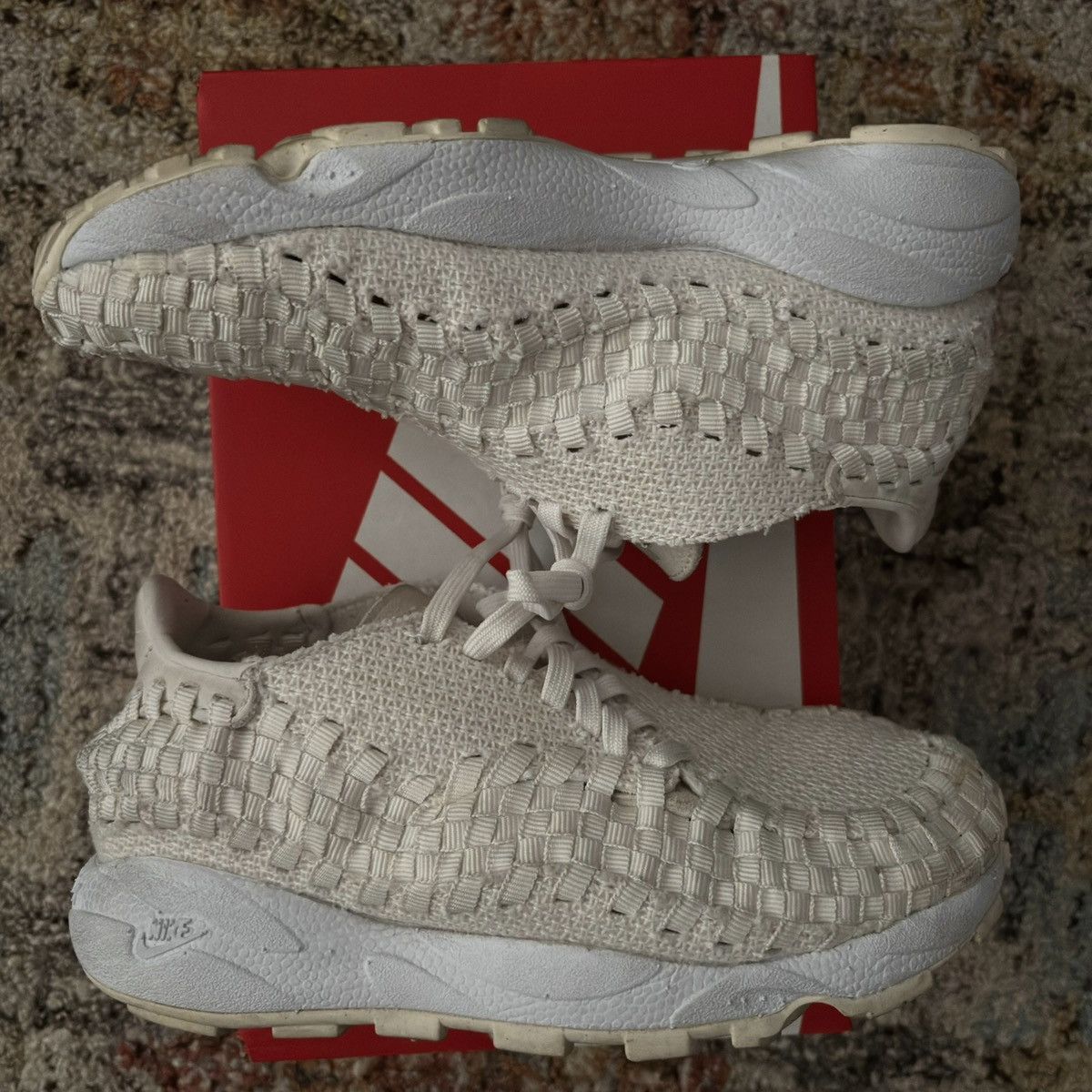 Nike SS23 Air Footscape Woven magista phantom light bone Size US 6 / IT 36 - 5 Thumbnail