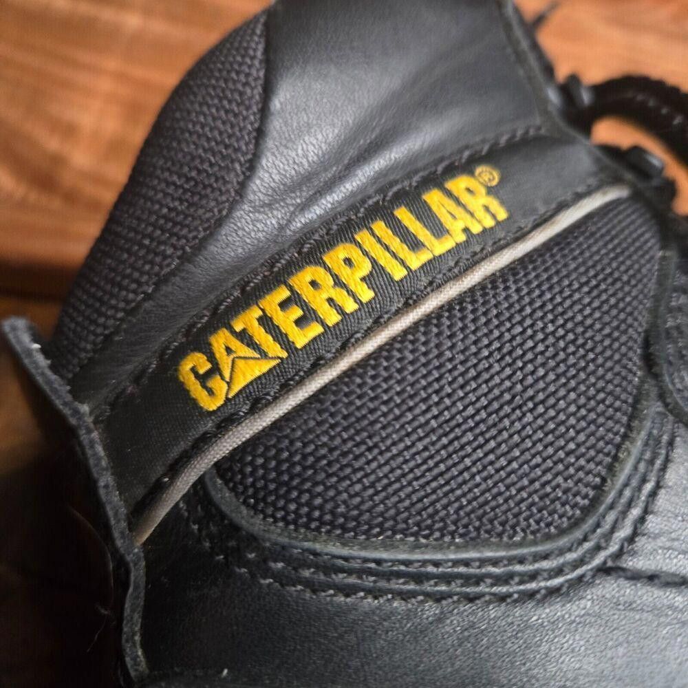 Caterpillar CATERPILLAR Mens SZ 10 Waterproof Steel Toe Boots Black BB3 Size US 10 / EU 43 - 1 Thumbnail