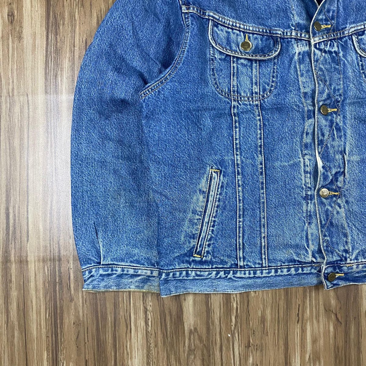 Lee × Vintage Lee sanforized Denim jacket Size US XXL / EU 58 / 5 - 4 Thumbnail