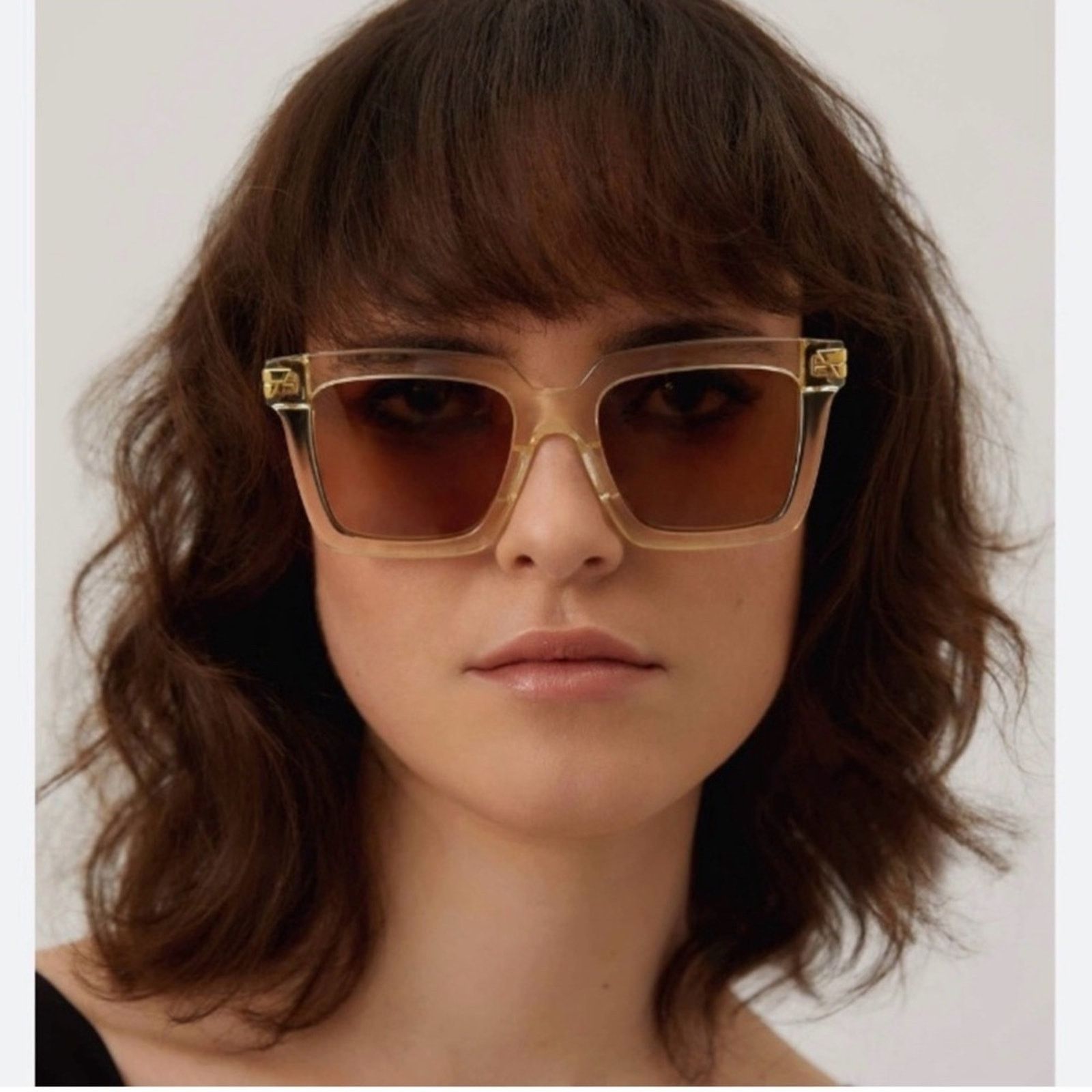 Bottega Veneta New! Bottega Veneta BV1005S 005 Tan Sunglasses, Authentic Size ONE SIZE - 7 Thumbnail