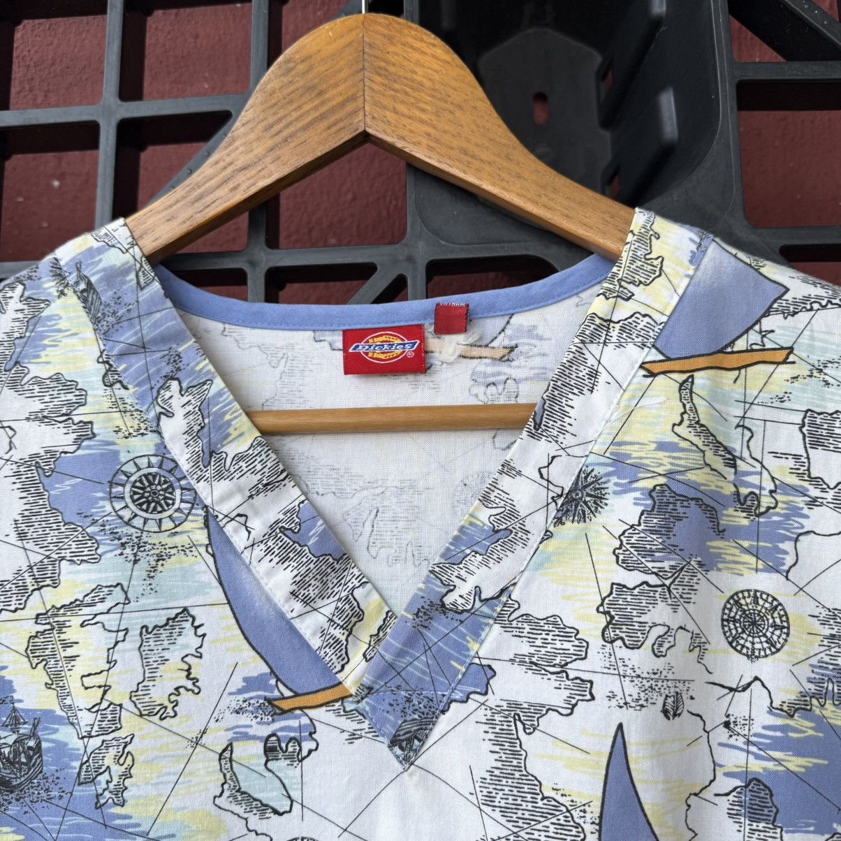 Dickies Workshirt Nurse Dickies Maps Ocean Sail Printed Size US M / EU 48-50 / 2 - 8 Thumbnail