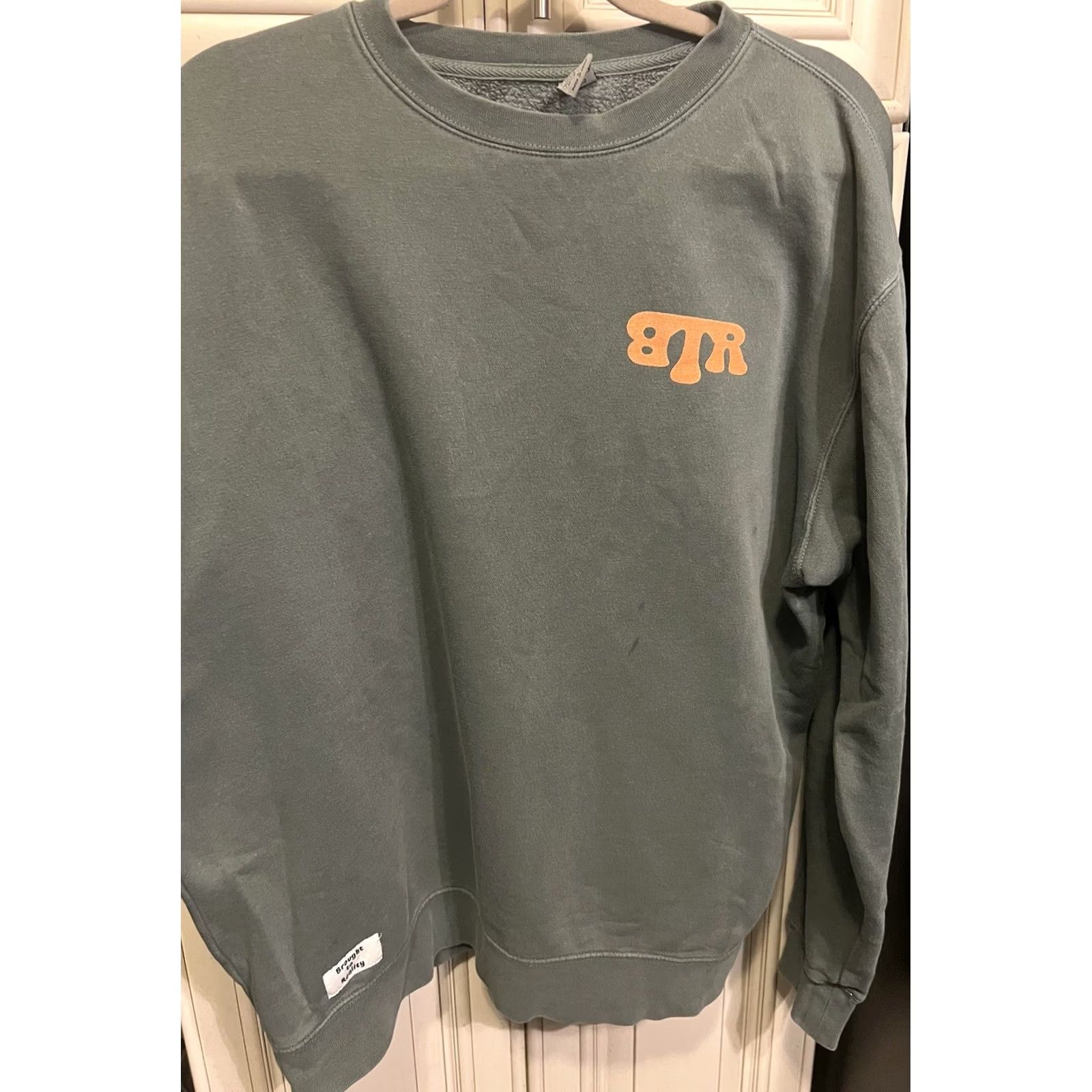 Vintage BTR Mens Sweatshirt Pullover, Large - Honduras Cotton Size US L / EU 52-54 / 3 - 5 Thumbnail