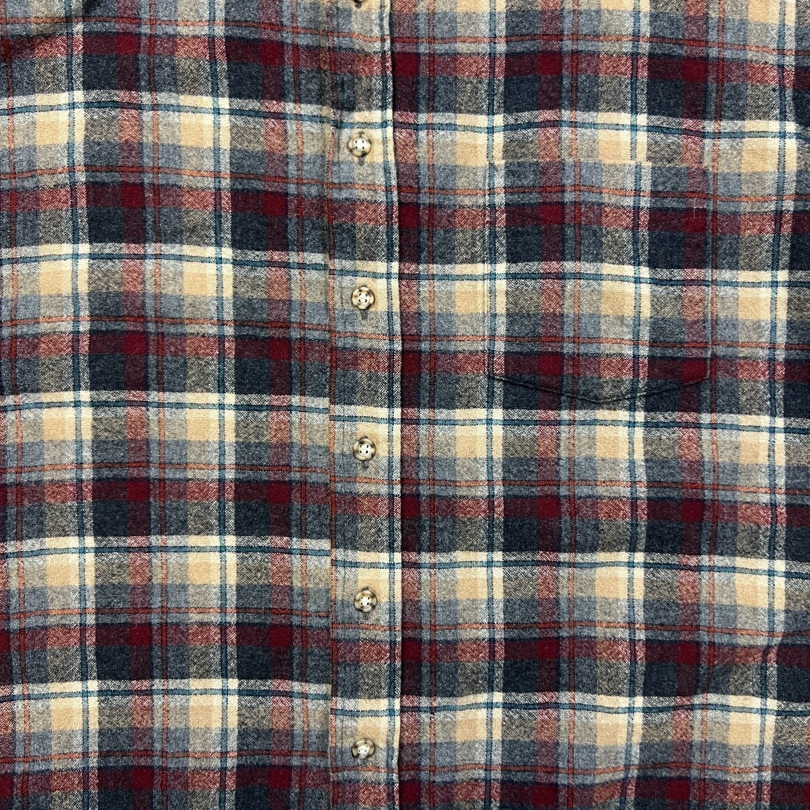 Pendleton Vintage Pendleton Shirt Plaid Wool Quilted Button Up USA 90s Size US XL / EU 56 / 4 - 3 Thumbnail