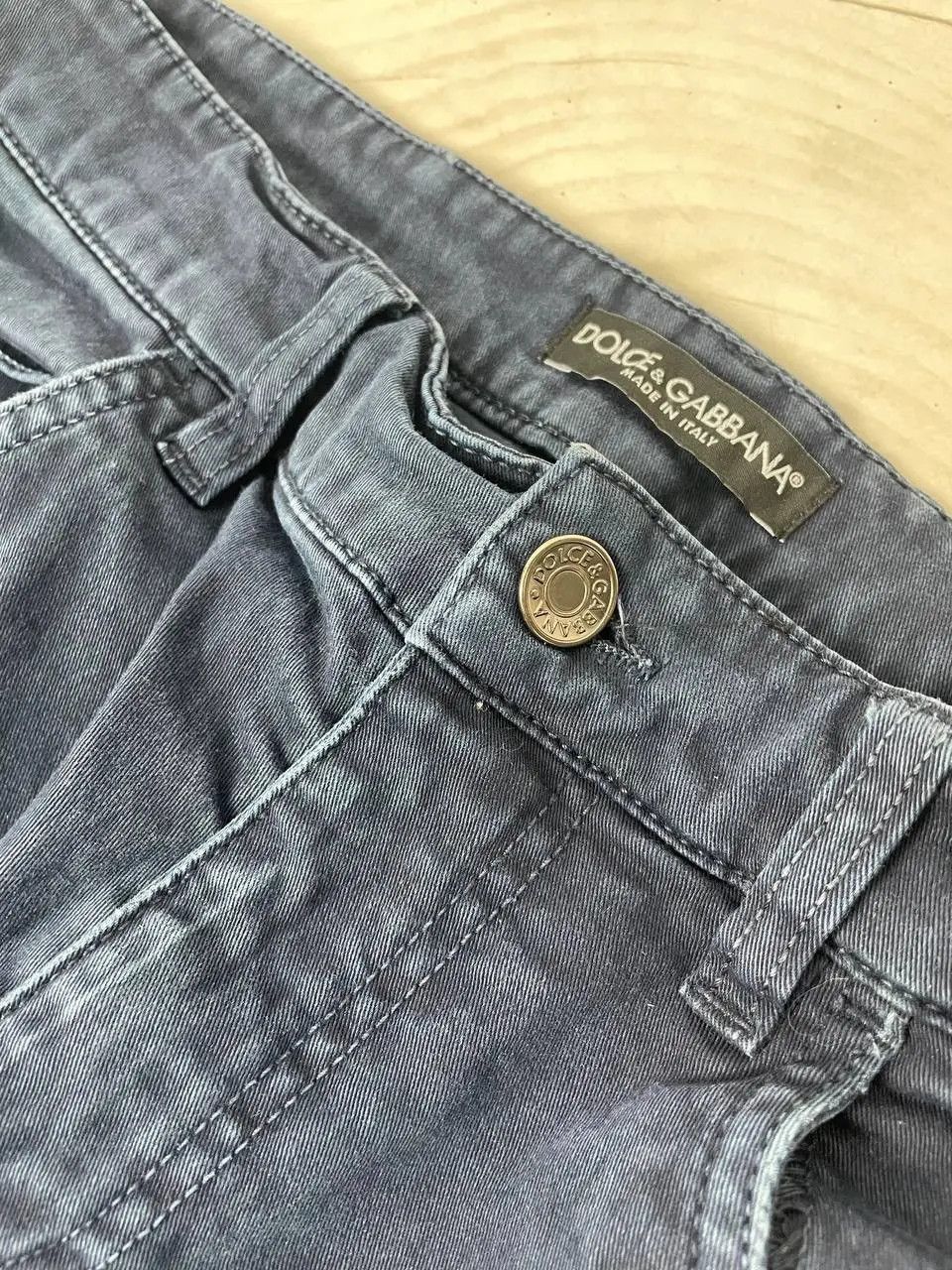 Dolce & Gabbana Vintage Dolce & Gabbana Slim Fit Denim Jeans DG Y2K Size US 30 / EU 46 - 7 Thumbnail