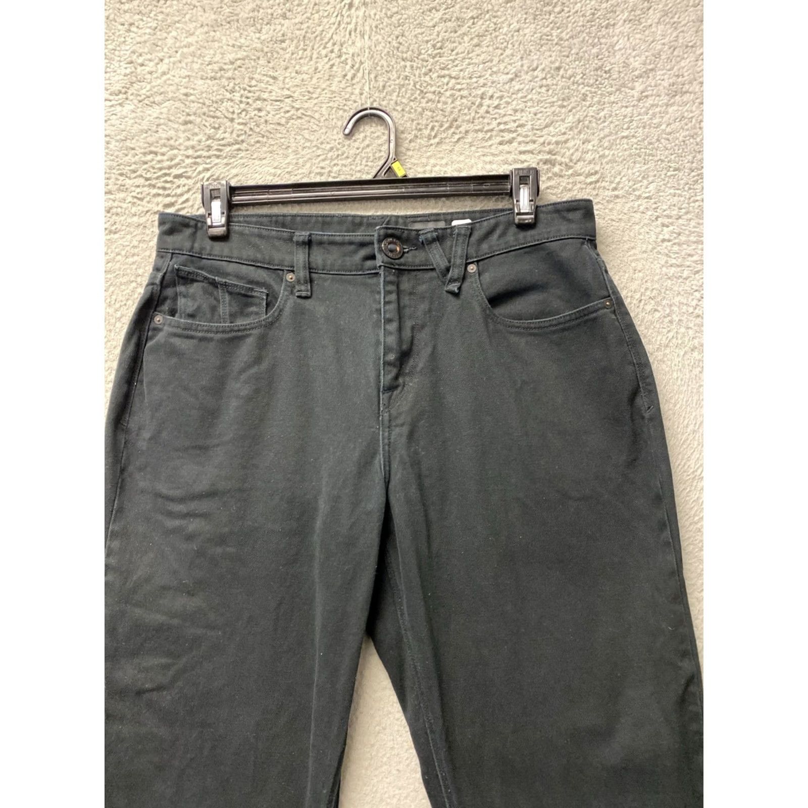 Volcom Volcom Jeans Men’s 33x32 Black Regular Straight Jeans Pants /0587 Size US 33 - 2 Thumbnail