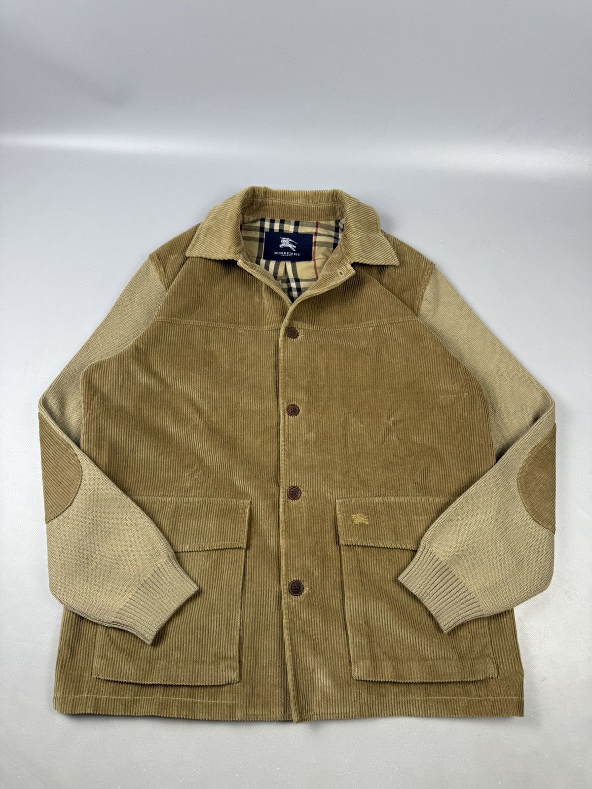 Burberry Burberry jacket curdoroy vintage novachek old money size 2XL Size US XXL / EU 58 / 5 - 5 Thumbnail
