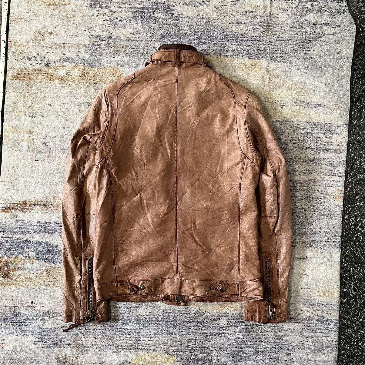 Isamu Katayama Backlash House of blouse biker leather jacket Size US XS / EU 42 / 0 - 10 Thumbnail