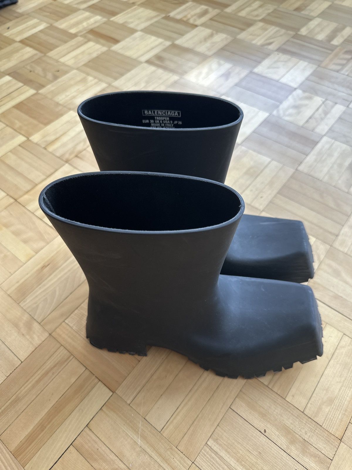 Balenciaga Balenciaga rubber troopers Size US 9 / EU 42 - 3 Thumbnail