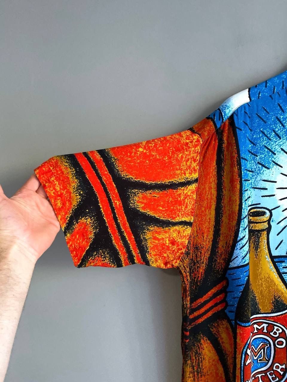 Mambo Vintage Mambo Loud Shirt 90s Reg Mombasa Mambo Bitter, L-XL Size US L / EU 52-54 / 3 - 6 Thumbnail
