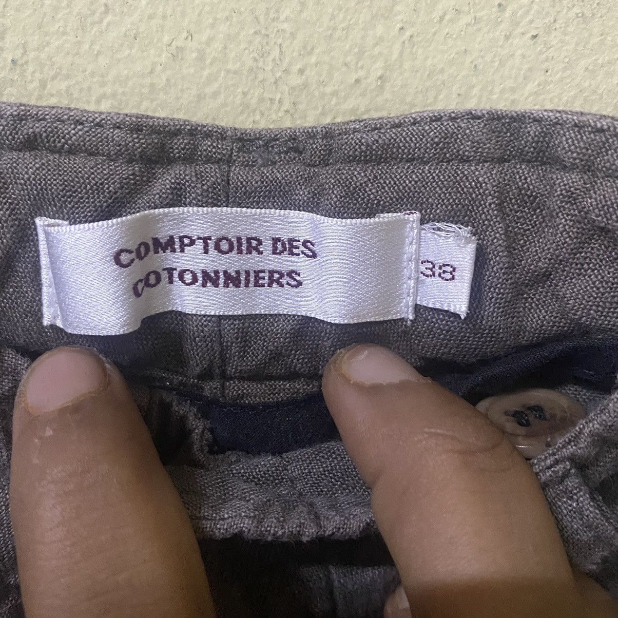 Japanese Brand × Vintage Vintage comptoir des cotonniers cargo pocket pants Size 38" / US 16 / IT 52 - 3 Thumbnail