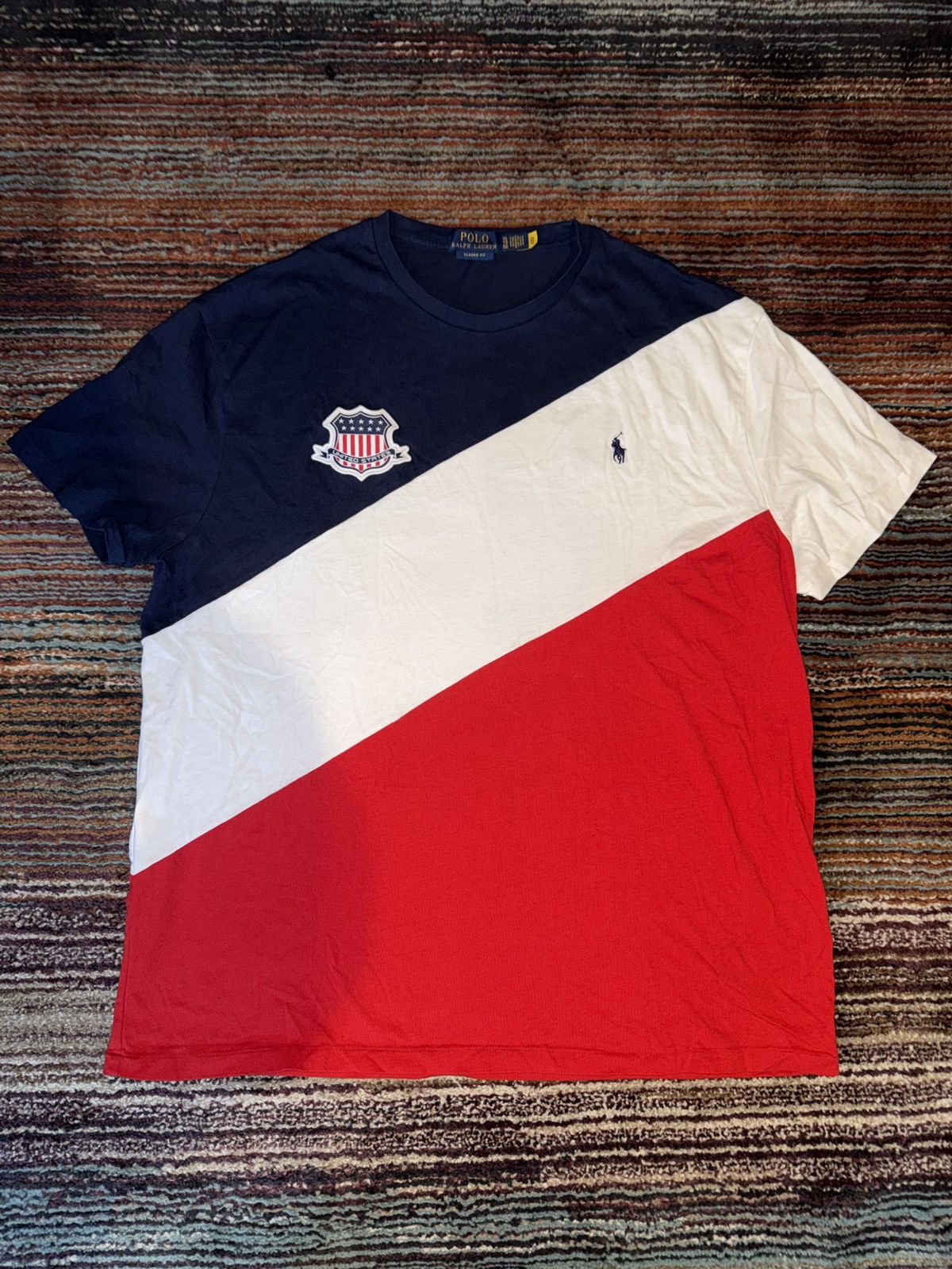 Polo Ralph Lauren Polo Ralph Lauren Shirt mens XL USA Olympics 2024 Size US XL / EU 56 / 4 - 1 Thumbnail