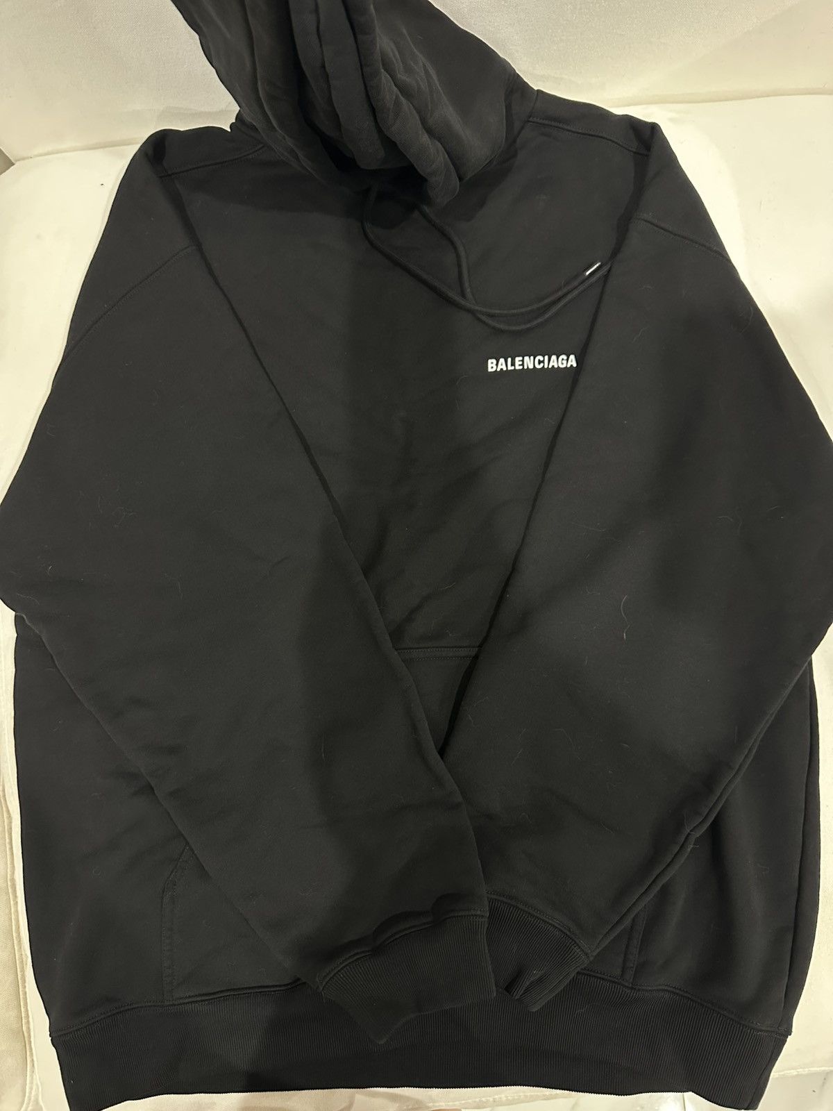 Balenciaga Balenciaga Black Men’s Hoodie Size US L / EU 52-54 / 3 - 5 Thumbnail
