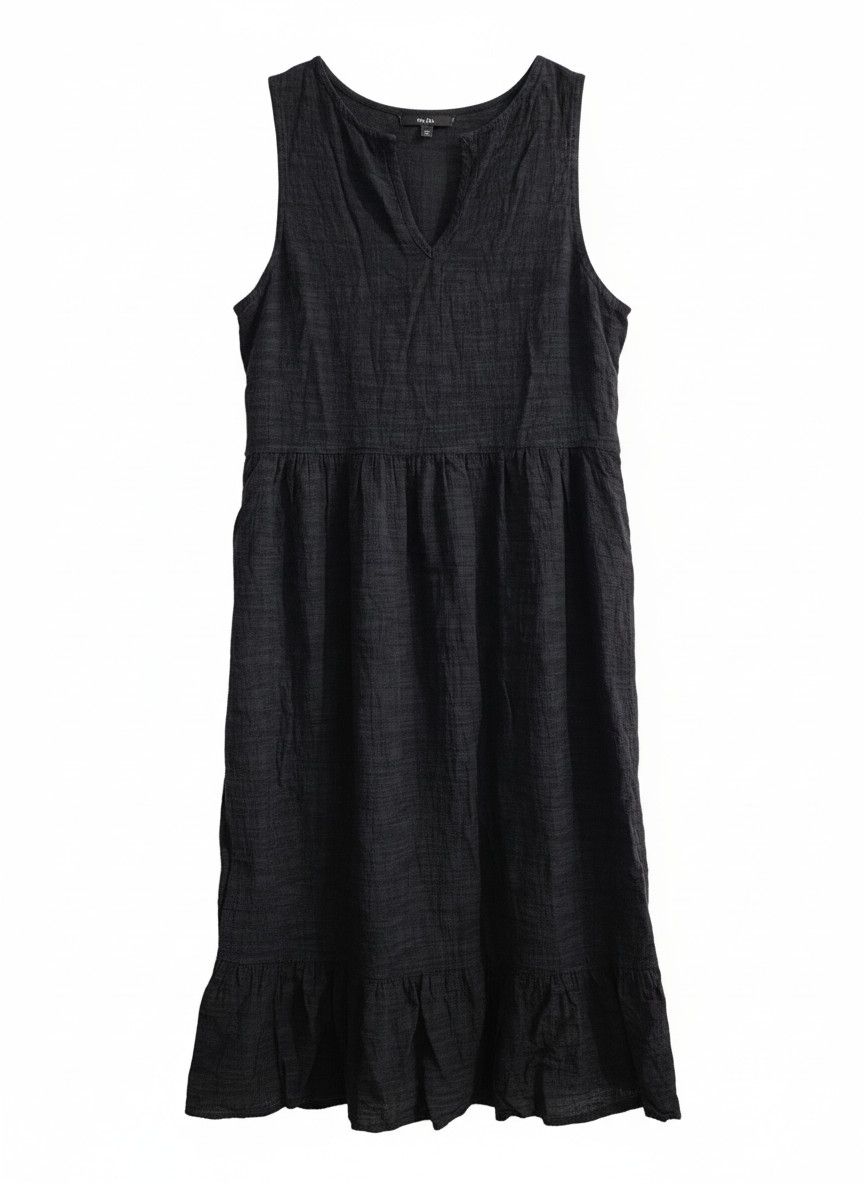 Other DECJUBA Black Textured Sleeveless Mini Dress Size 10 Size M / US 6-8 / IT 42-44 - 1 Thumbnail
