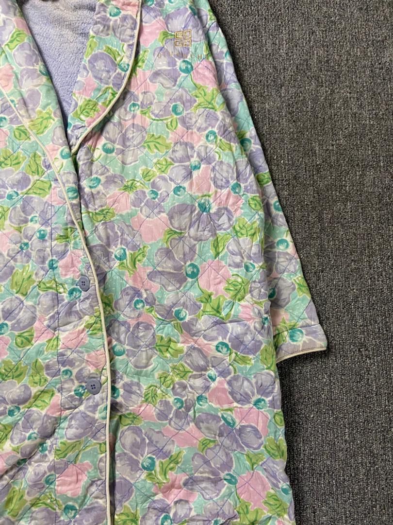 Givenchy Givenchy Eponges Floral Quilted Jacket (205) Size L / US 10 / IT 46 - 6 Thumbnail