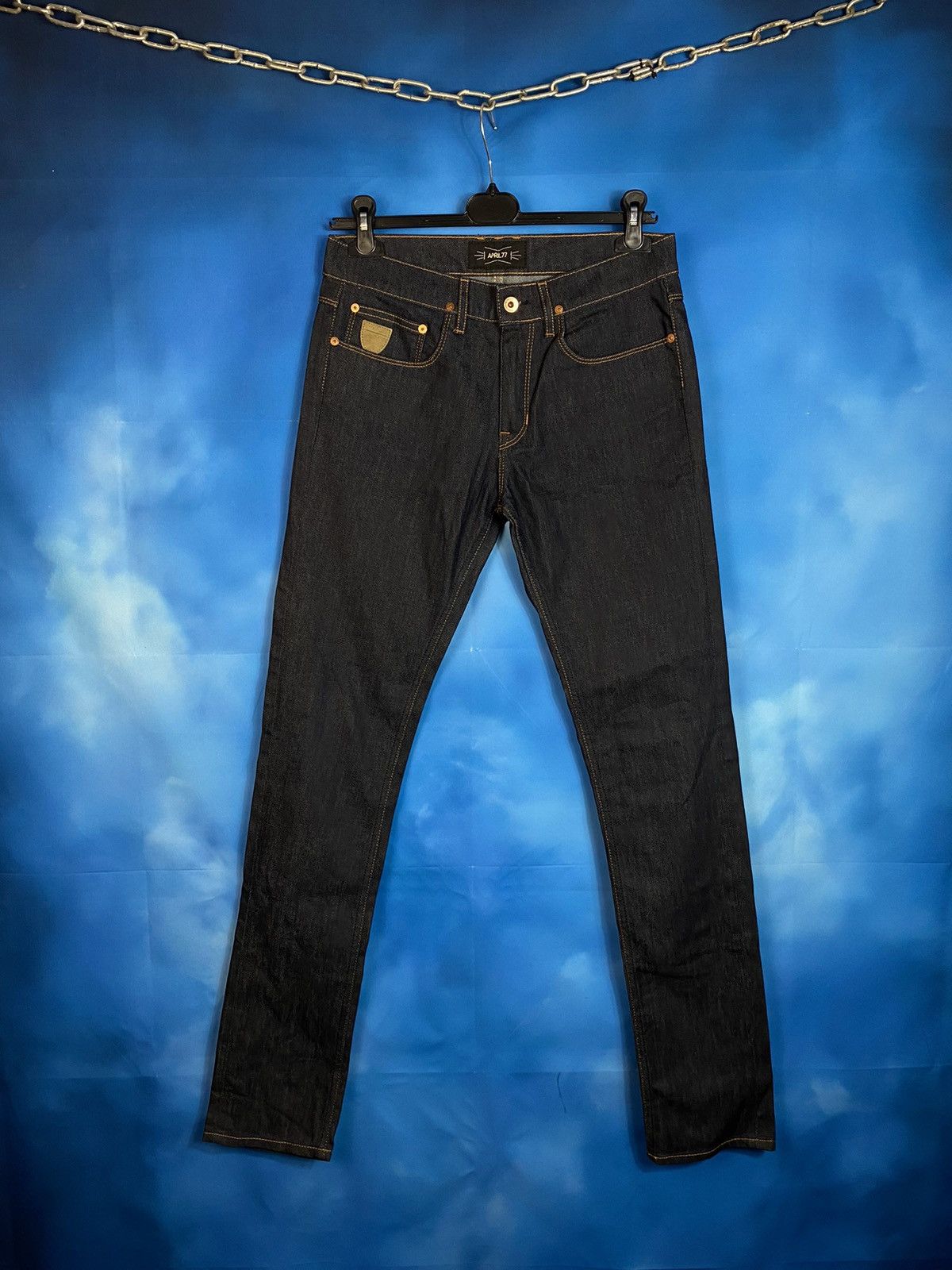 April 77 × Japanese Brand April 77 Japanese denim pants Size US 30 / EU 46 - 1 Thumbnail