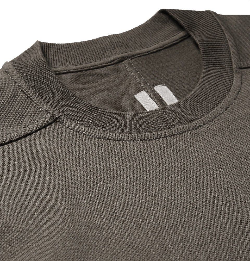 Rick Owens Drkshdw o1tko10825 Oversized Sweat Top in Khaki Size US S / EU 44-46 / 1 - 5 Thumbnail