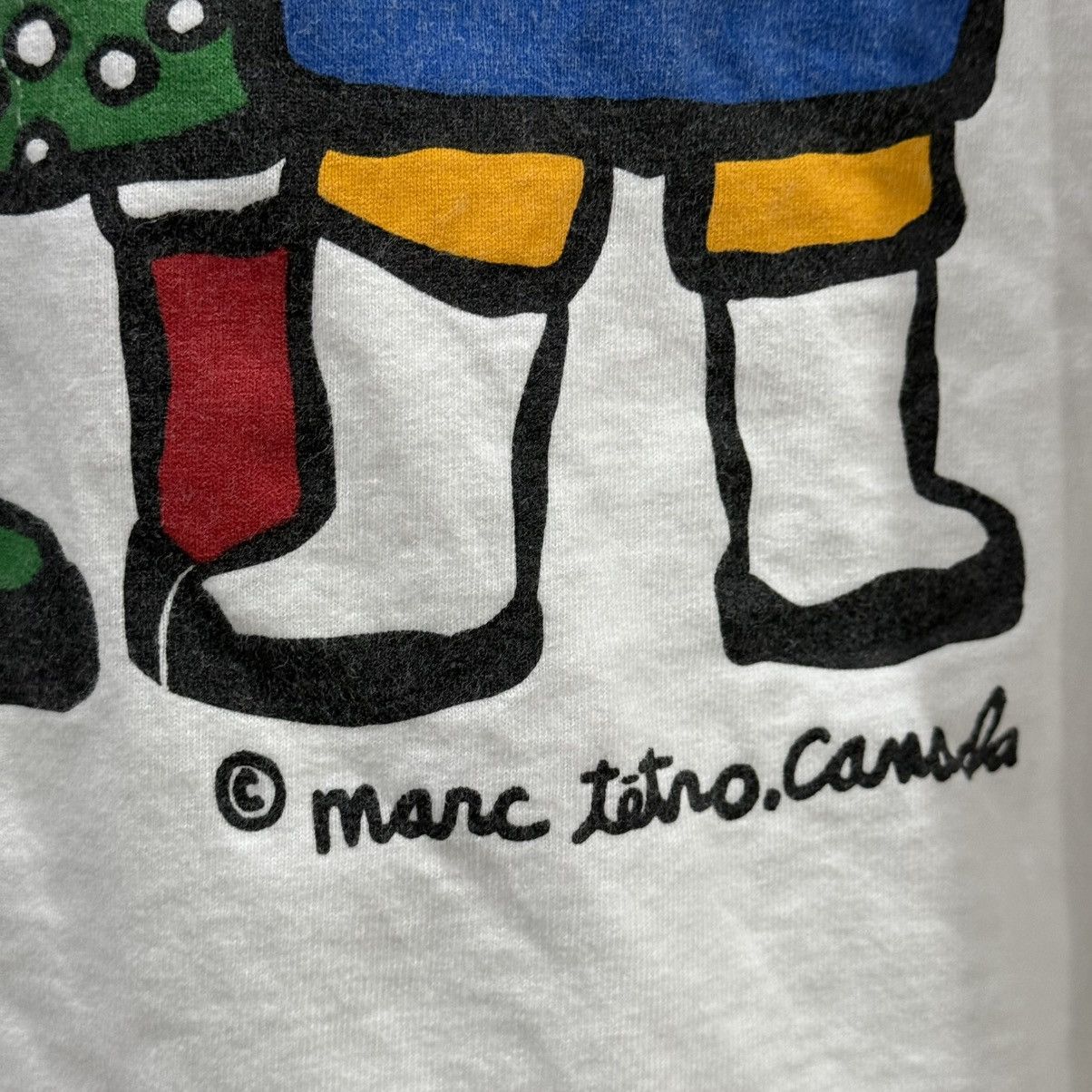 Vintage Vintage Marc Tetro Canada Tee Size US L / EU 52-54 / 3 - 2 Thumbnail
