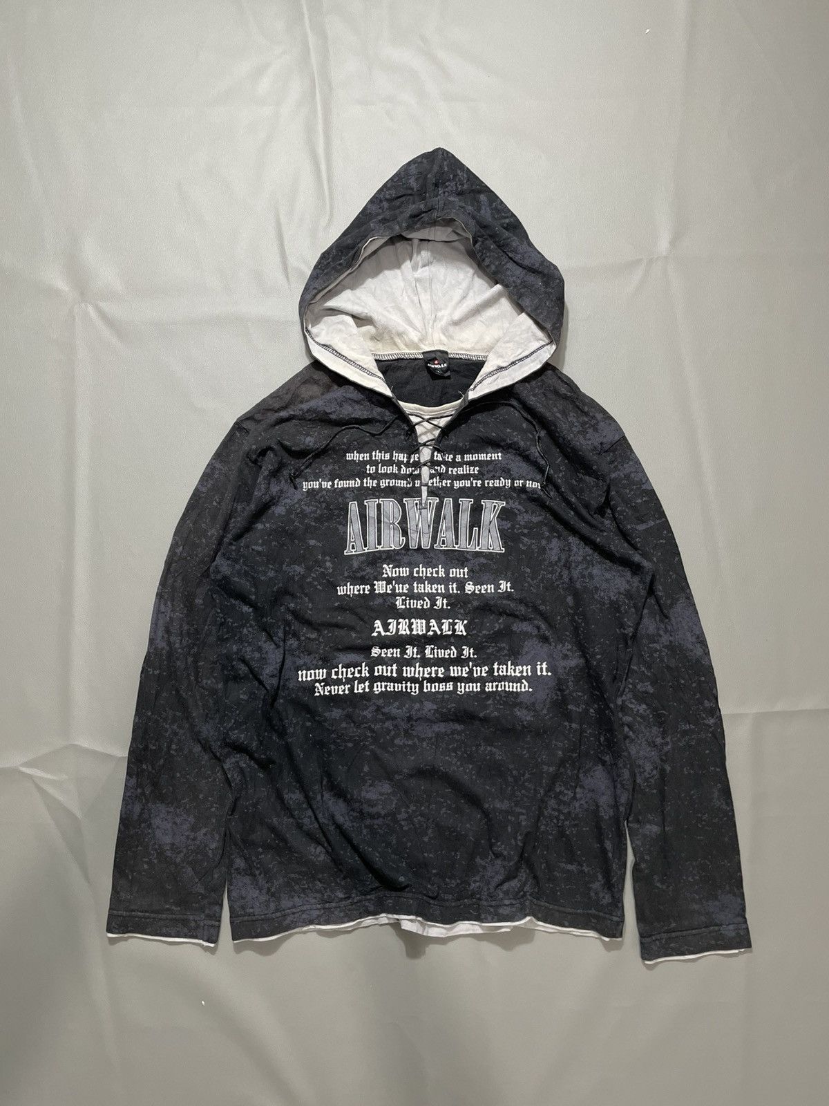 If Six Was Nine Poem hoodie lace up ifsix lgb double layer style Size US XL / EU 56 / 4 - 1 Thumbnail