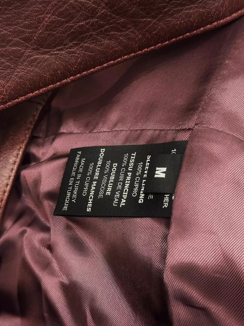 Vetements Vetements FW16 deconstructed worn look rust-brown leather Size US M / EU 48-50 / 2 - 4 Thumbnail