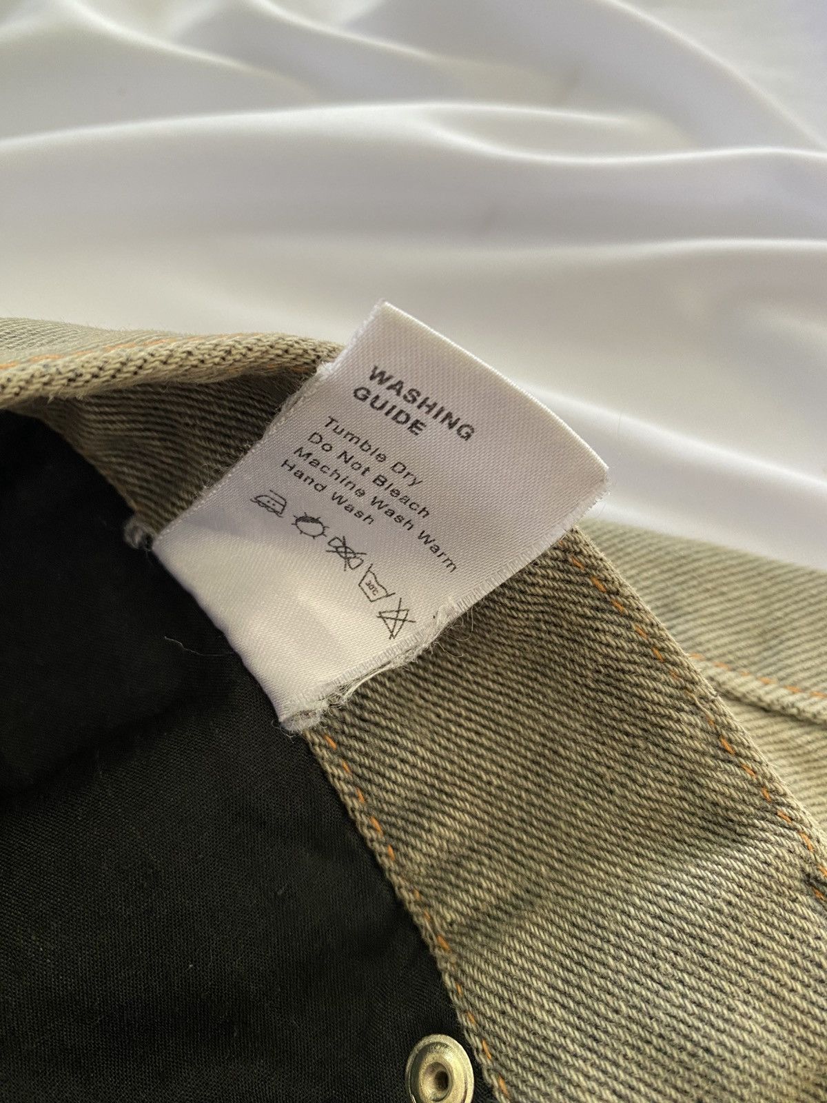 Designer × Jean baggy distressed jeans develop balenciaga style Size US 30 / EU 46 - 10 Thumbnail