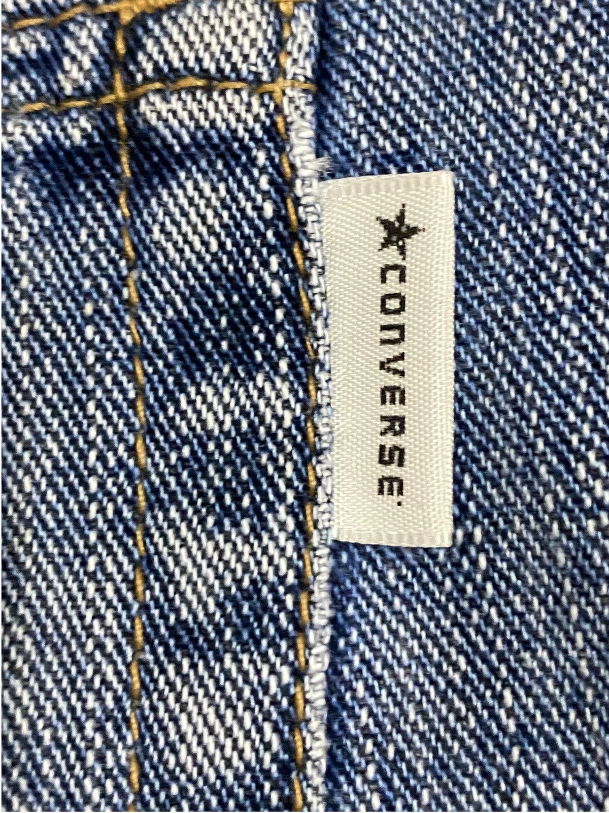 Converse Vintage Converse Est 1908s Faded Distressed Short Jeans Size US 35 - 6 Thumbnail