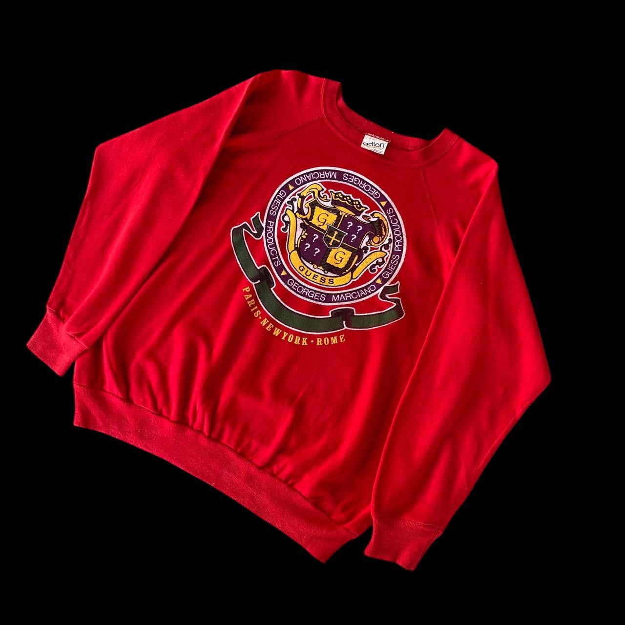 Georges Marciano VINTAGE 80S GEORGES MARCIANO GUESS CREWNECK Size US XL / EU 56 / 4 - 3 Thumbnail