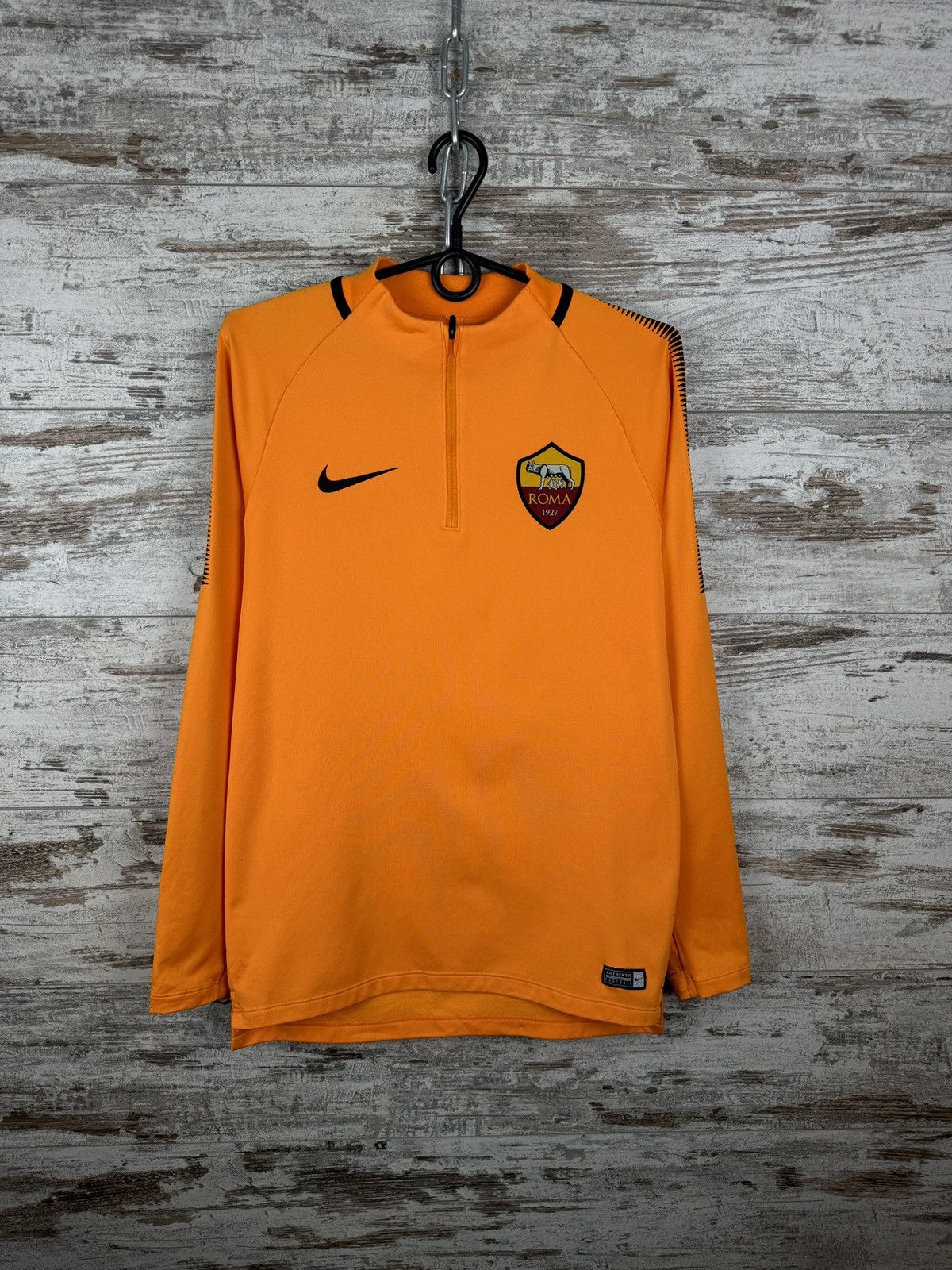 Nike Mens Vintage Nike AS Roma training soccer jersey T-shirt y2k Size US S / EU 44-46 / 1 - 1 Thumbnail