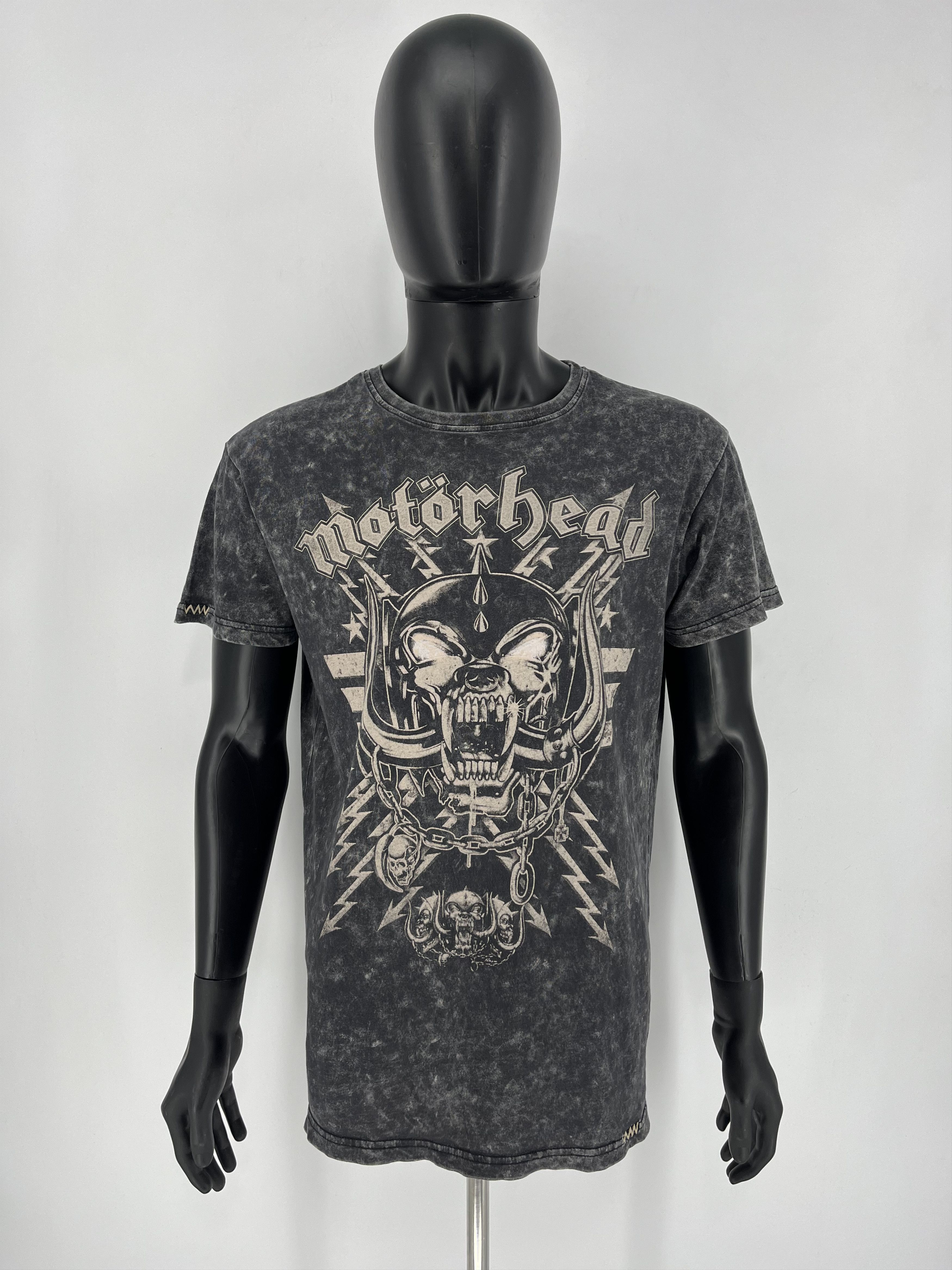 Band Tees Vintage Y2K Motörhead Band Rock Humor T-shirt Streetwear 90s Size US L / EU 52-54 / 3 - 3 Thumbnail
