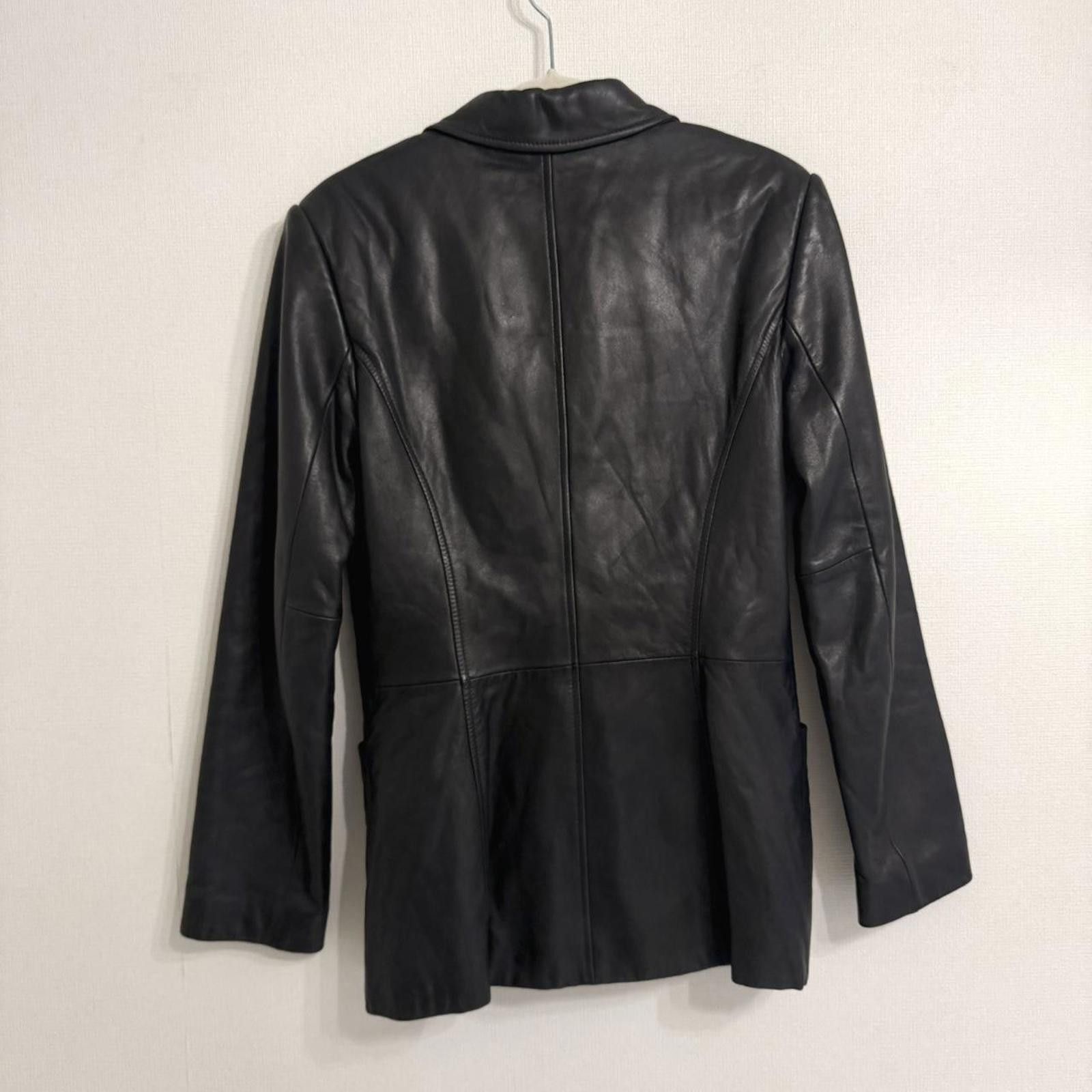 Other Real leather button black jacket Size XS / US 0-2 / IT 36-38 - 2 Thumbnail