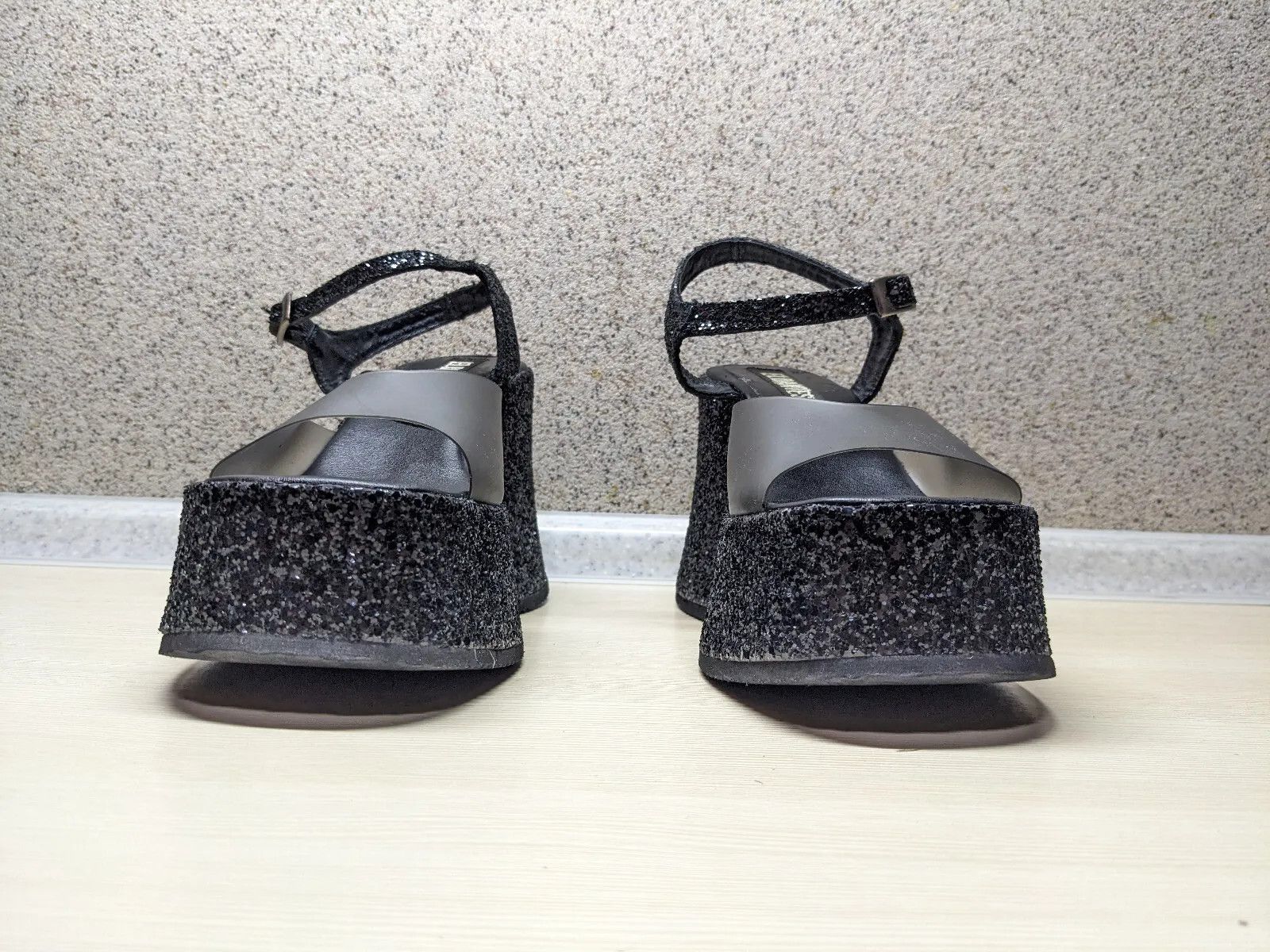 Designer EL DANTES Vintage Platform Shoes size 37 Size US 7 / IT 37 - 3 Thumbnail
