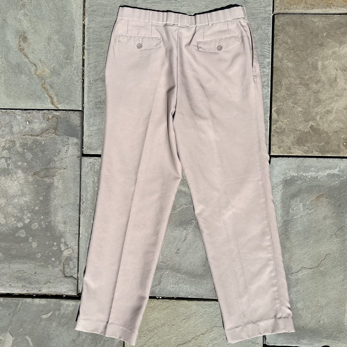 Other × Vintage Vintage 80s Pleated Khaki Pants Size US 33 - 2 Thumbnail