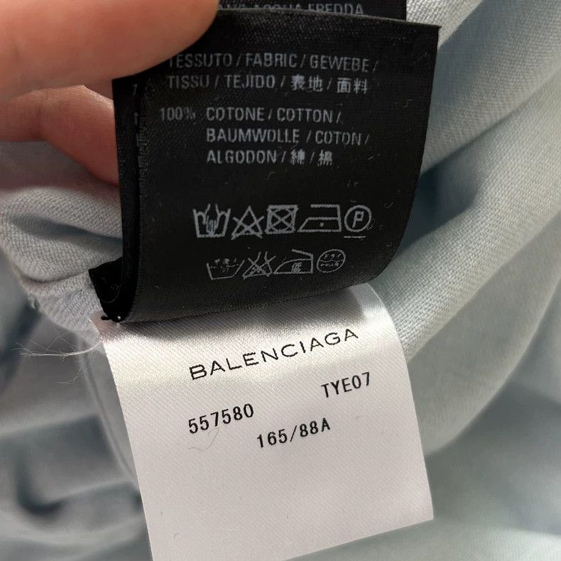 Balenciaga Balenciaga size 38 denim jacket Size M / US 6-8 / IT 42-44 - 5 Thumbnail