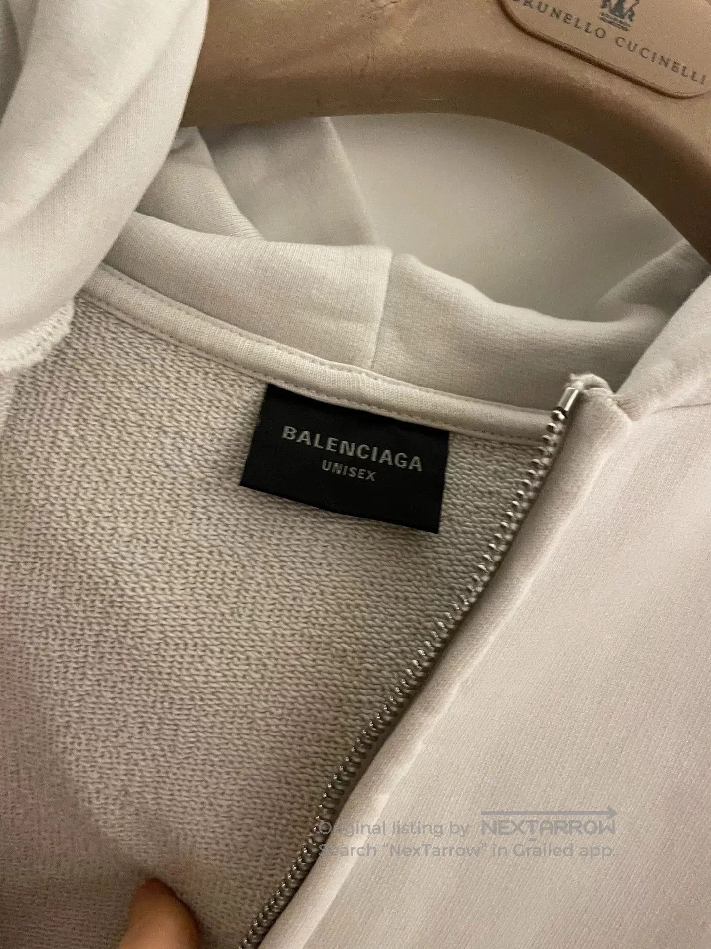 Balenciaga Balenciaga 24aw Loop Sports Zip Hoodie. Size US S / EU 44-46 / 1 - 5 Thumbnail