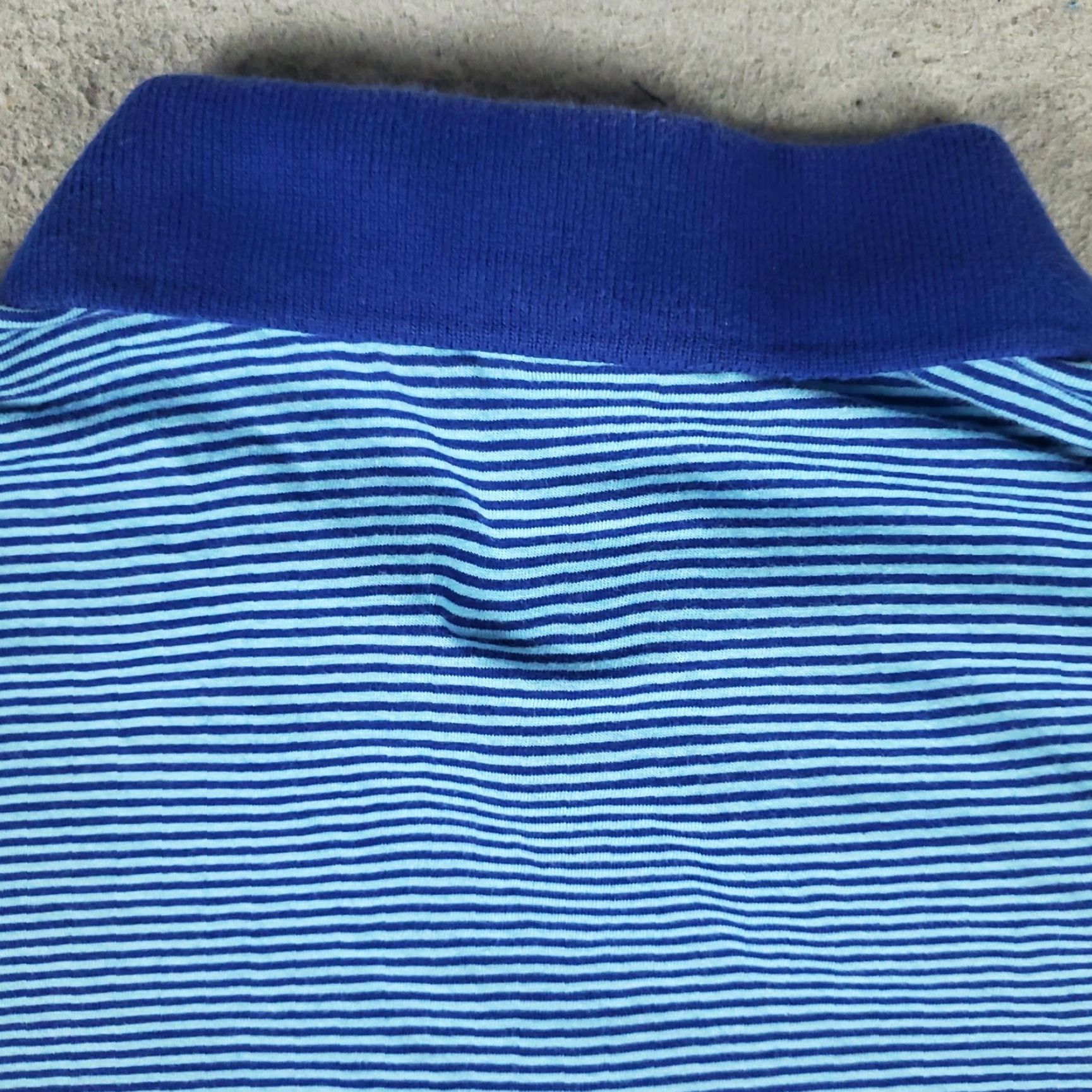 Brooks Brothers VINTAGE Brooks Brothers Polo Shirt Mens Medium Blue Striped 1818 Cotton Embroidered Logo 346 Classic Preppy Mens Size US M / EU 48-50 / 2 - 4 Thumbnail