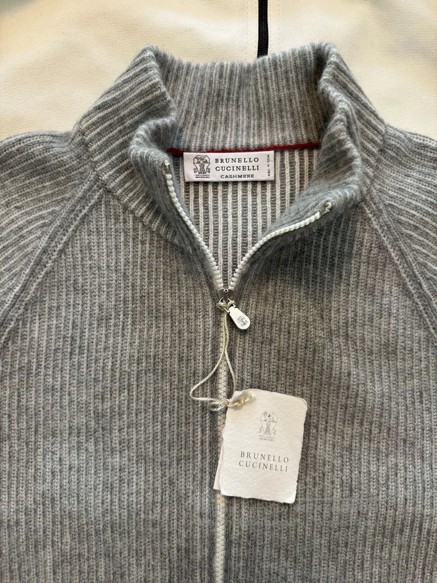 Brunello Cucinelli Multi Zip-Up Knit Sweater Size L. Size US L / EU 52-54 / 3 - 3 Thumbnail
